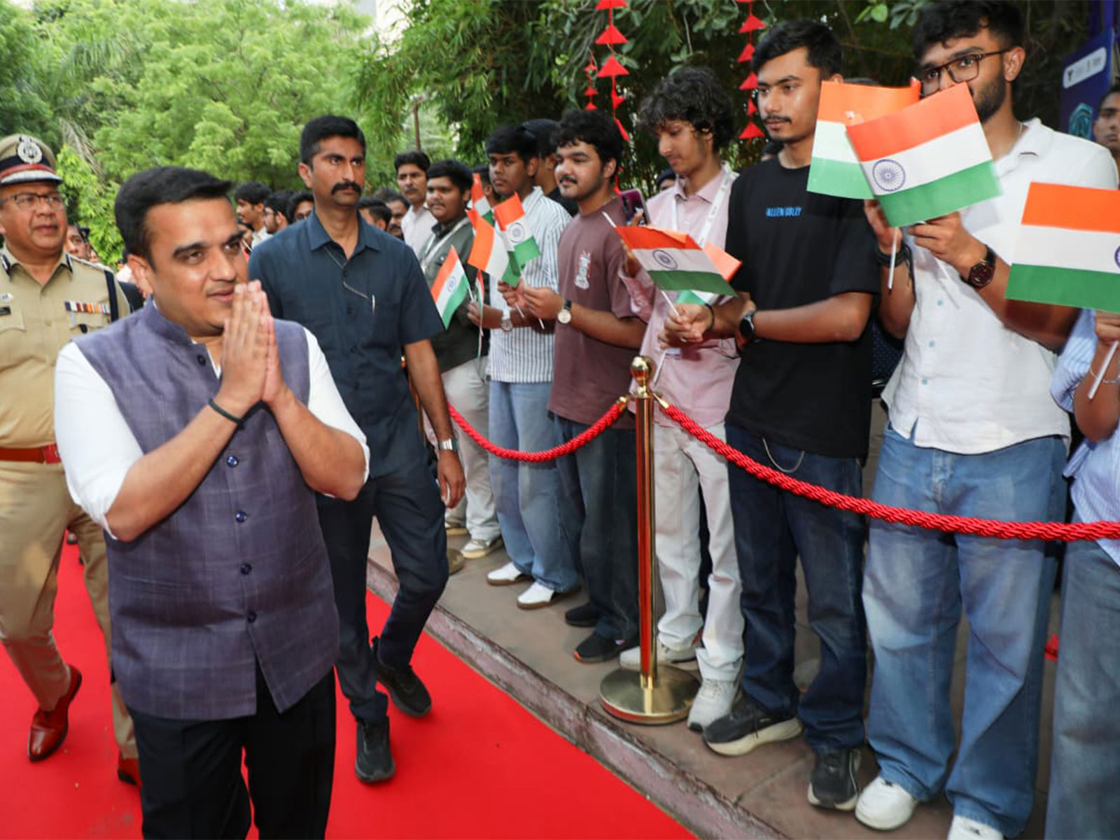 Gujarat Deputy CM Harsh Sanghavi (Photo/Gujarat CMO) Gujarat Deputy CM Harsh Sanghavi (Photo/Gujarat CMO)