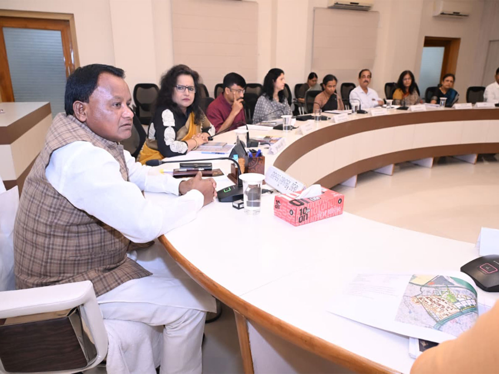 Odisha CM Mohan Charan Majhi reviews infrastructure upgrade plans for SCB Medical College and Hospital (Photo: Odisha/CMO) Odisha CM Mohan Charan Majhi reviews infrastructure upgrade plans for SCB Medical College and Hospital (Photo: Odisha/CMO)