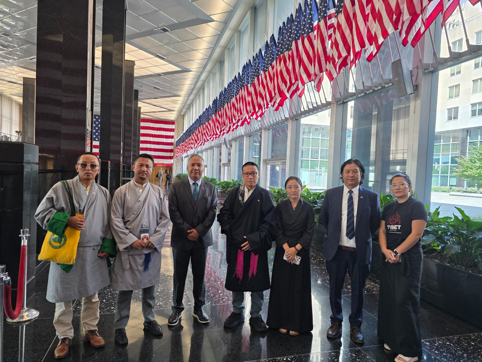 High-level meeting held with special coordinator for Tibetan issues Riley Barnes at US State Department on sacrifice of Pawo Lobga Rangzen (Photo: Tibetan Youth Congress) High-level meeting held with special coordinator for Tibetan issues Riley Barnes at US State Department on sacrifice of Pawo Lobga Rangzen (Photo: Tibetan Youth Congress)