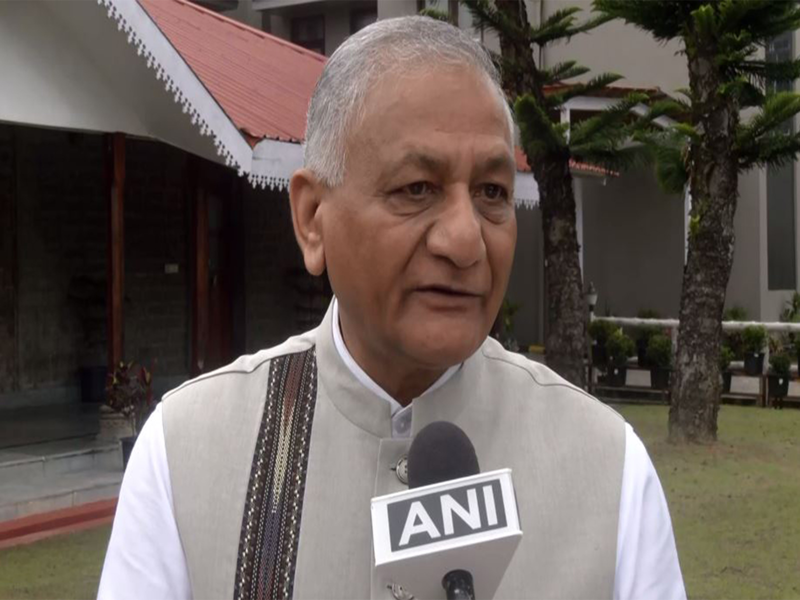 Mizoram Governor General VK Singh (Retd) (File Photo/ANI)