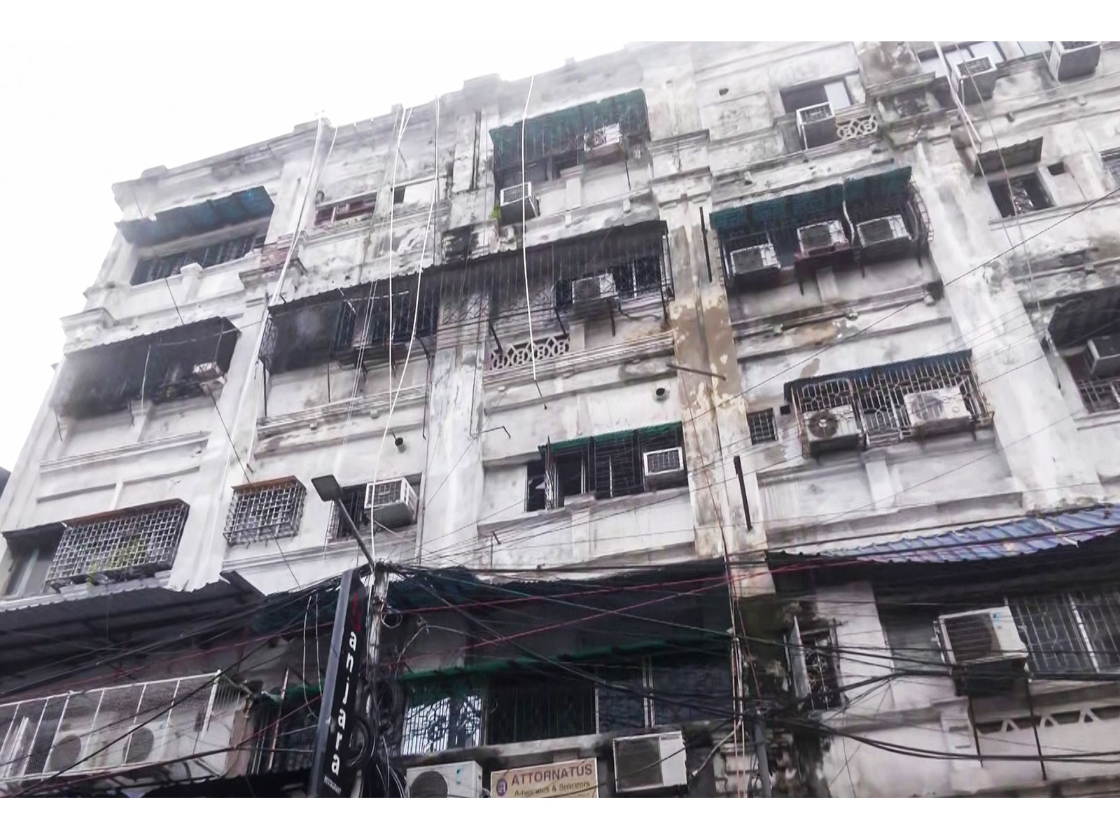 Hotel fire kills nine in Kolkata’s Mirza Ghalib Street (Photo/ANI)