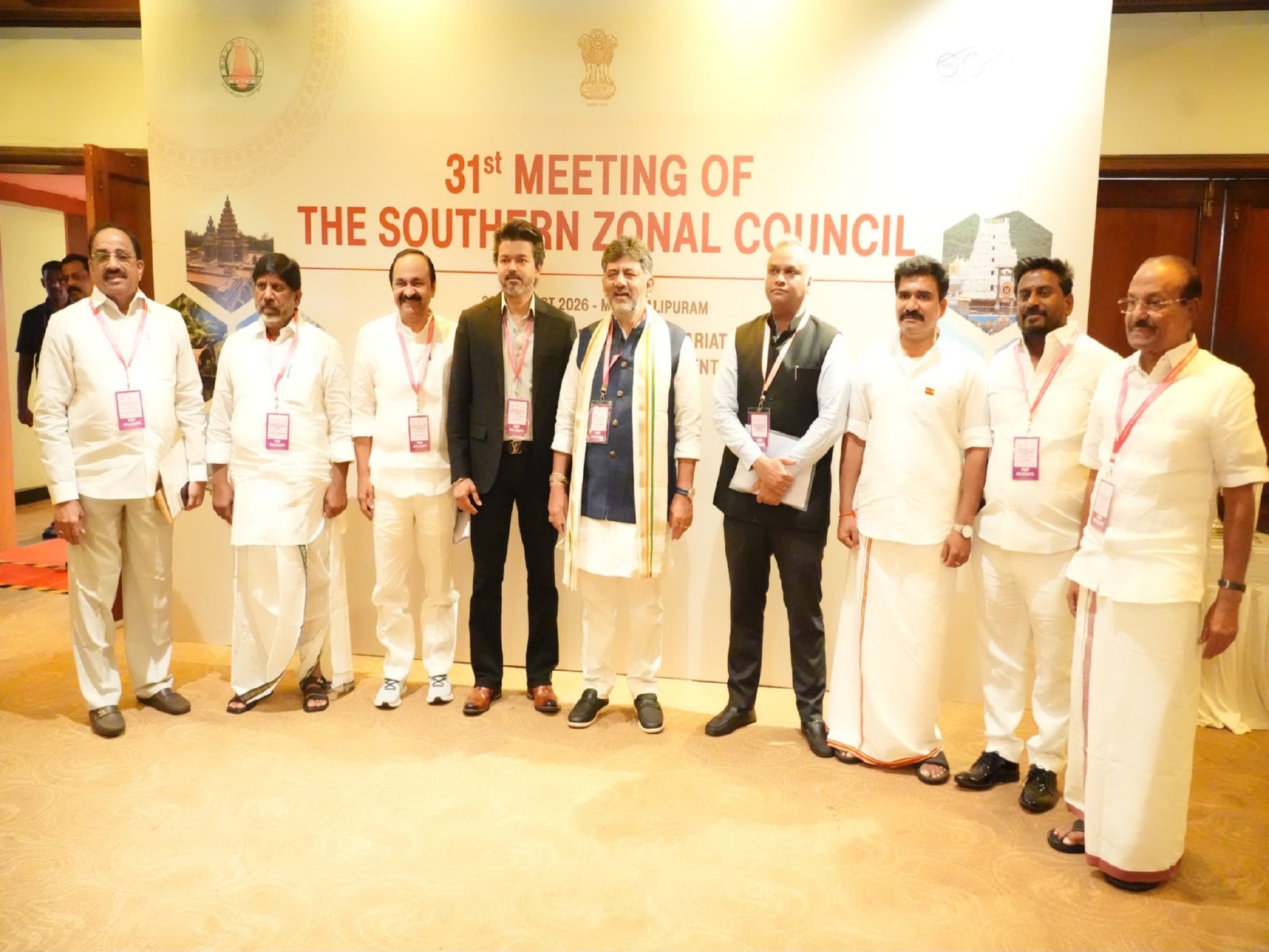 Karnataka Chief Minister DK Shivakumar participates in the 31st Southern Zonal Council meeting (Photo/X/@DKShivakumar) Karnataka Chief Minister DK Shivakumar participates in the 31st Southern Zonal Council meeting (Photo/X/@DKShivakumar)