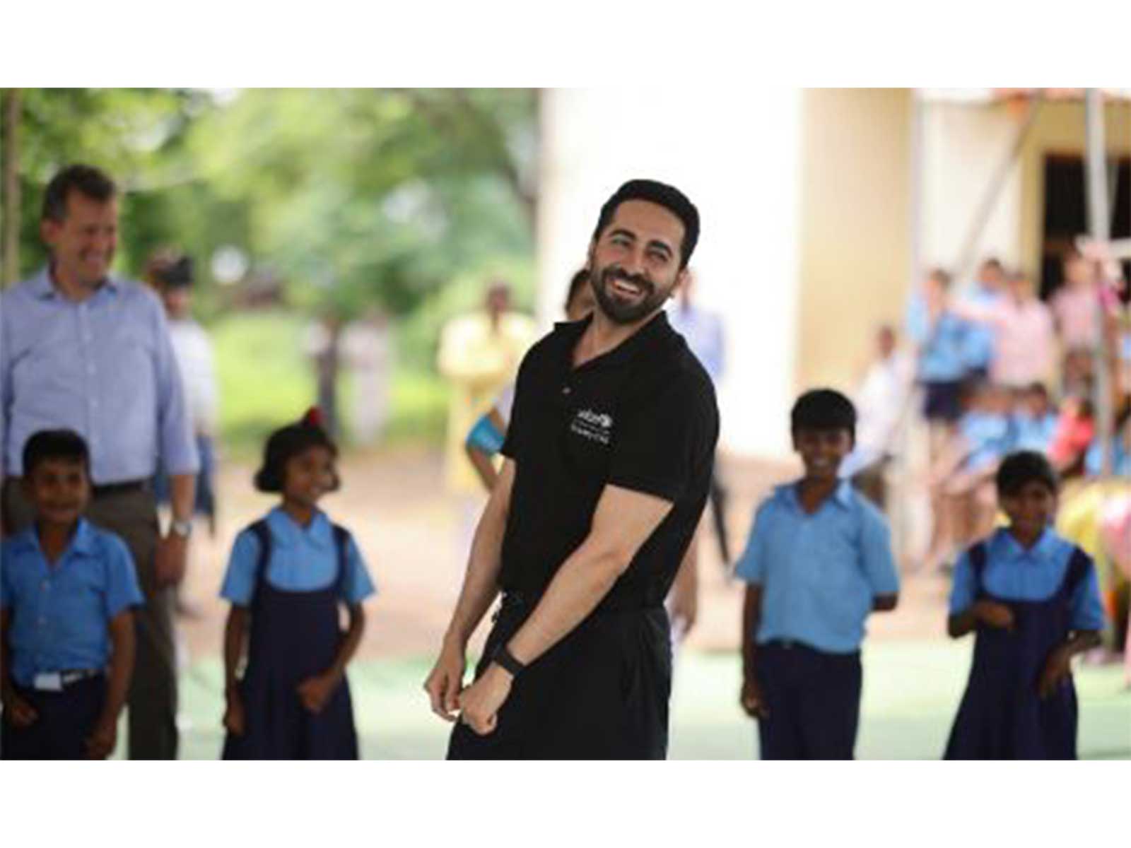 Ayushmann Khurrana (Image source: unicefindia) Ayushmann Khurrana (Image source: unicefindia)