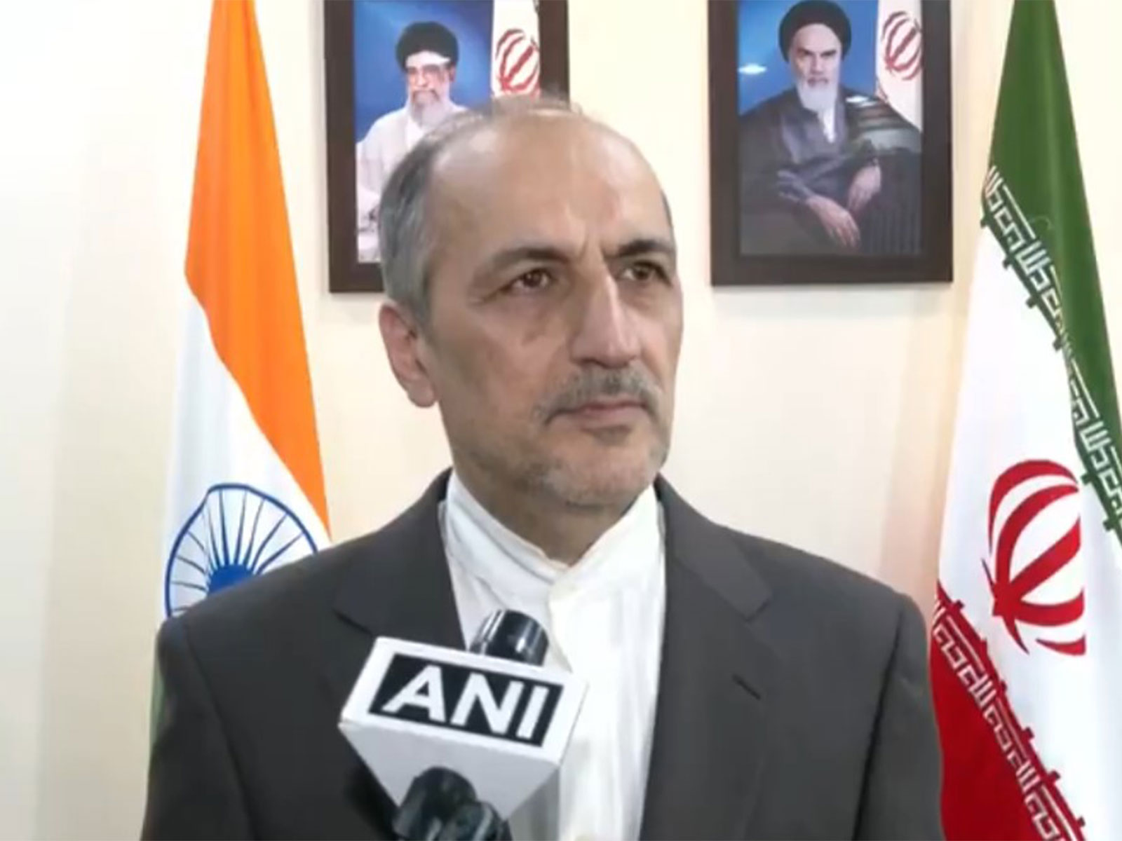 Iran's Consul General in Mumbai, Saeid Reza Mosayeb Motlagh (File Photo/ANI) Iran's Consul General in Mumbai, Saeid Reza Mosayeb Motlagh (File Photo/ANI)