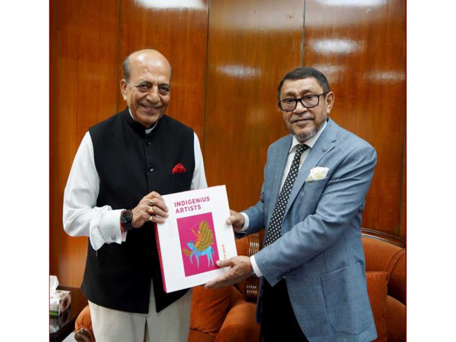 Indian High Commissioner to Bangladesh, Dinesh Trivedi wiht Bangladesh Minister of Health and Family Welfare Sardar Md. Sakhawat Hossain, in Dhaka (Photo/x/.@ihcdhaka) Indian High Commissioner to Bangladesh, Dinesh Trivedi wiht Bangladesh Minister of Health and Family Welfare Sardar Md. Sakhawat Hossain, in Dhaka (Photo/x/.@ihcdhaka)