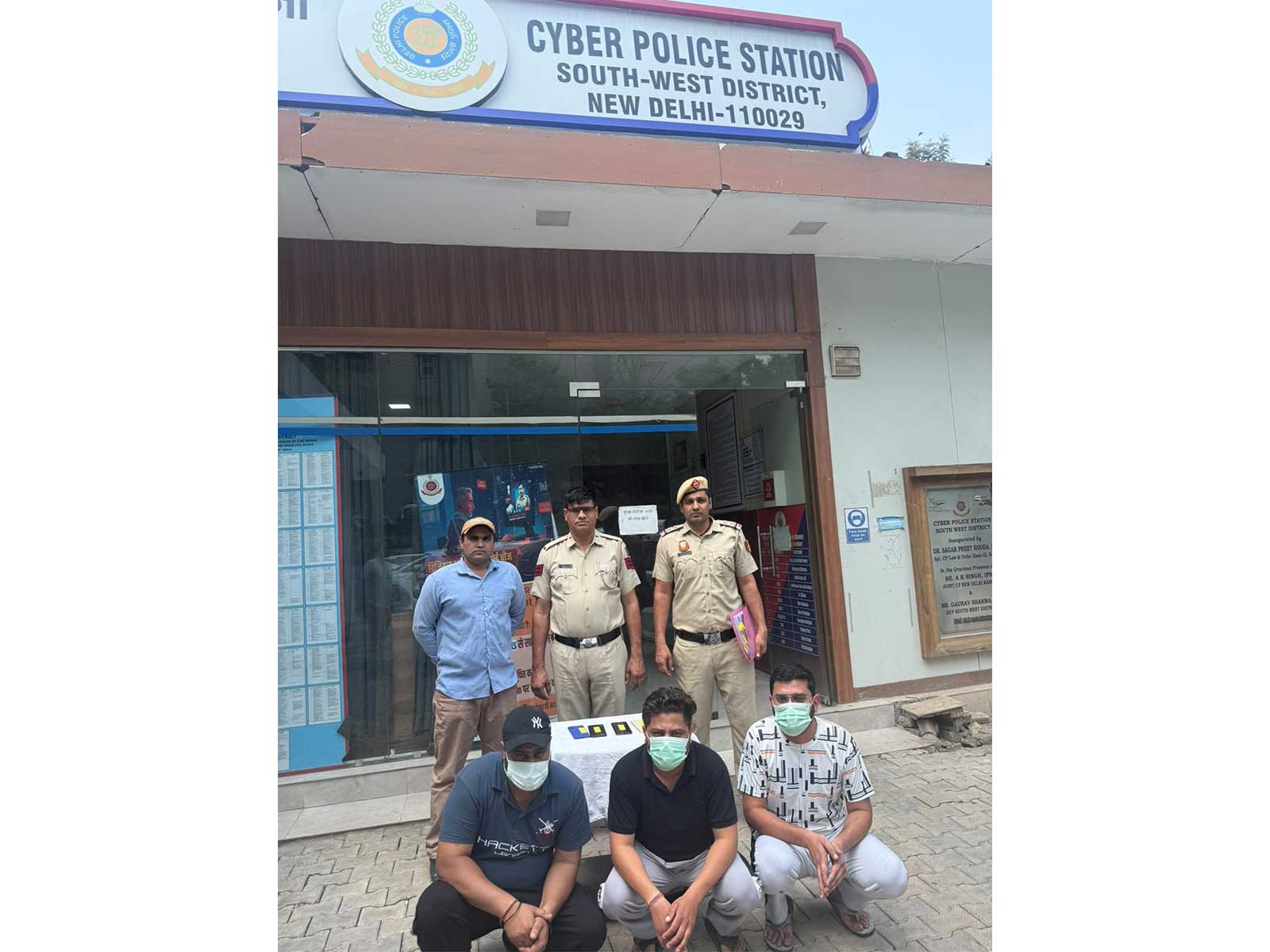 Delhi’s Cyber Police Station busted inter-state digital arrest cyber-fraud network (Photo/Delhi Police)