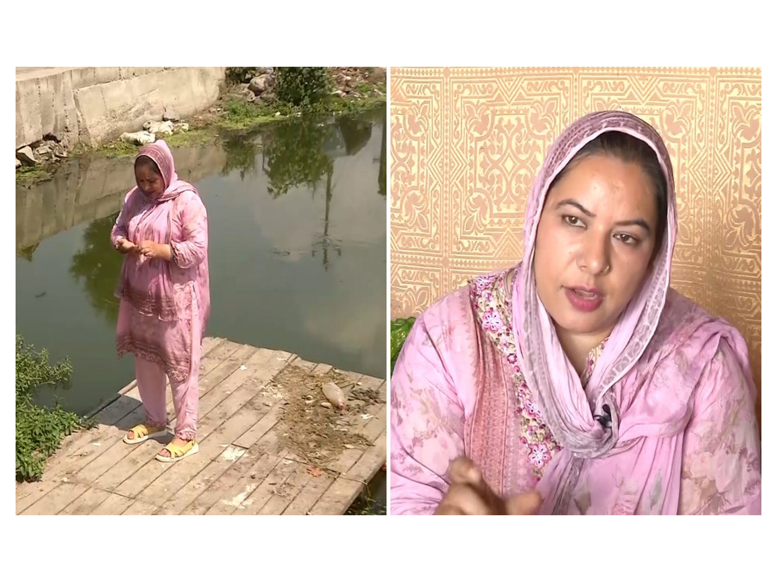 Simran, woman artisan from Nowshera Zoonimar (Photos/ANI) Simran, woman artisan from Nowshera Zoonimar (Photos/ANI)