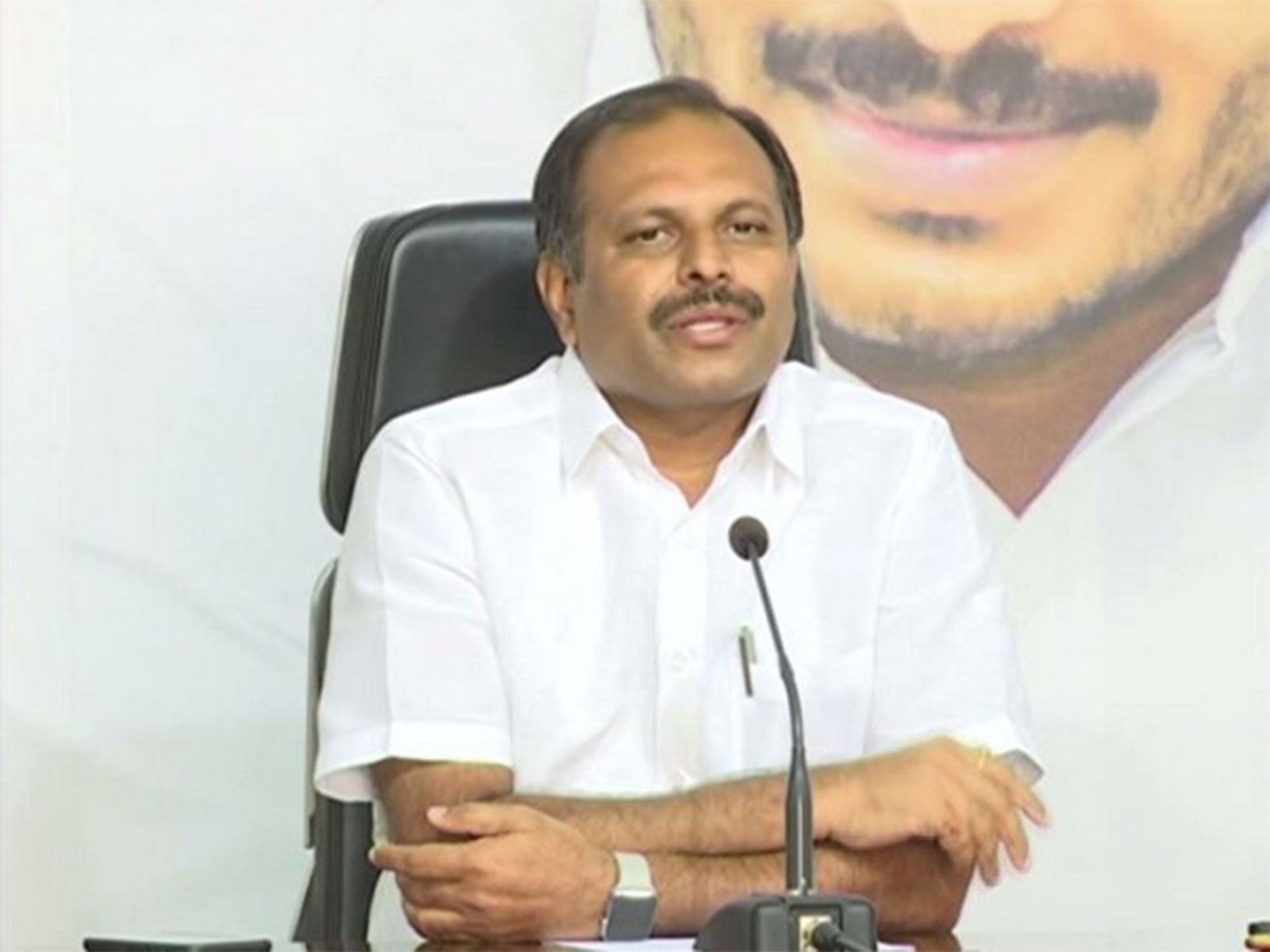 YSRCP spokesperson Gadikota Srikanth Reddy (File photo/ANI) YSRCP spokesperson Gadikota Srikanth Reddy (File photo/ANI)