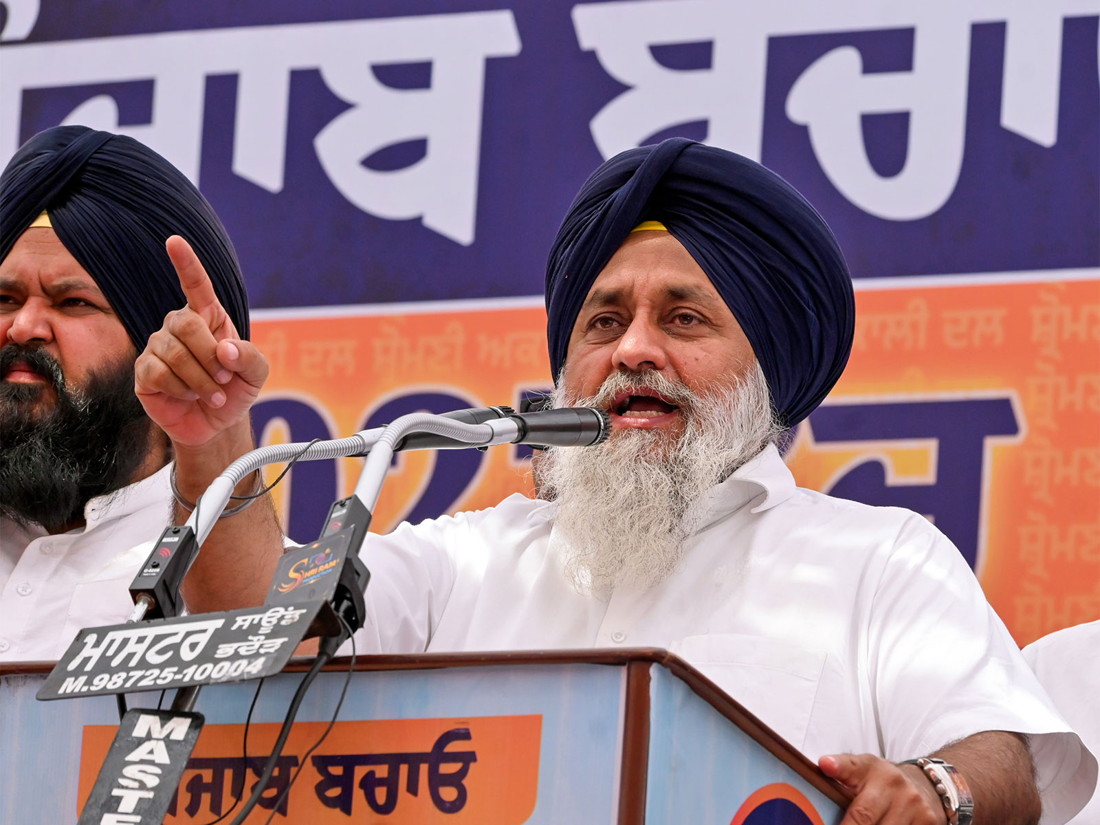 Shiromani Akali Dal (SAD) President Sukhbir Singh Badal (File photo/ANI)