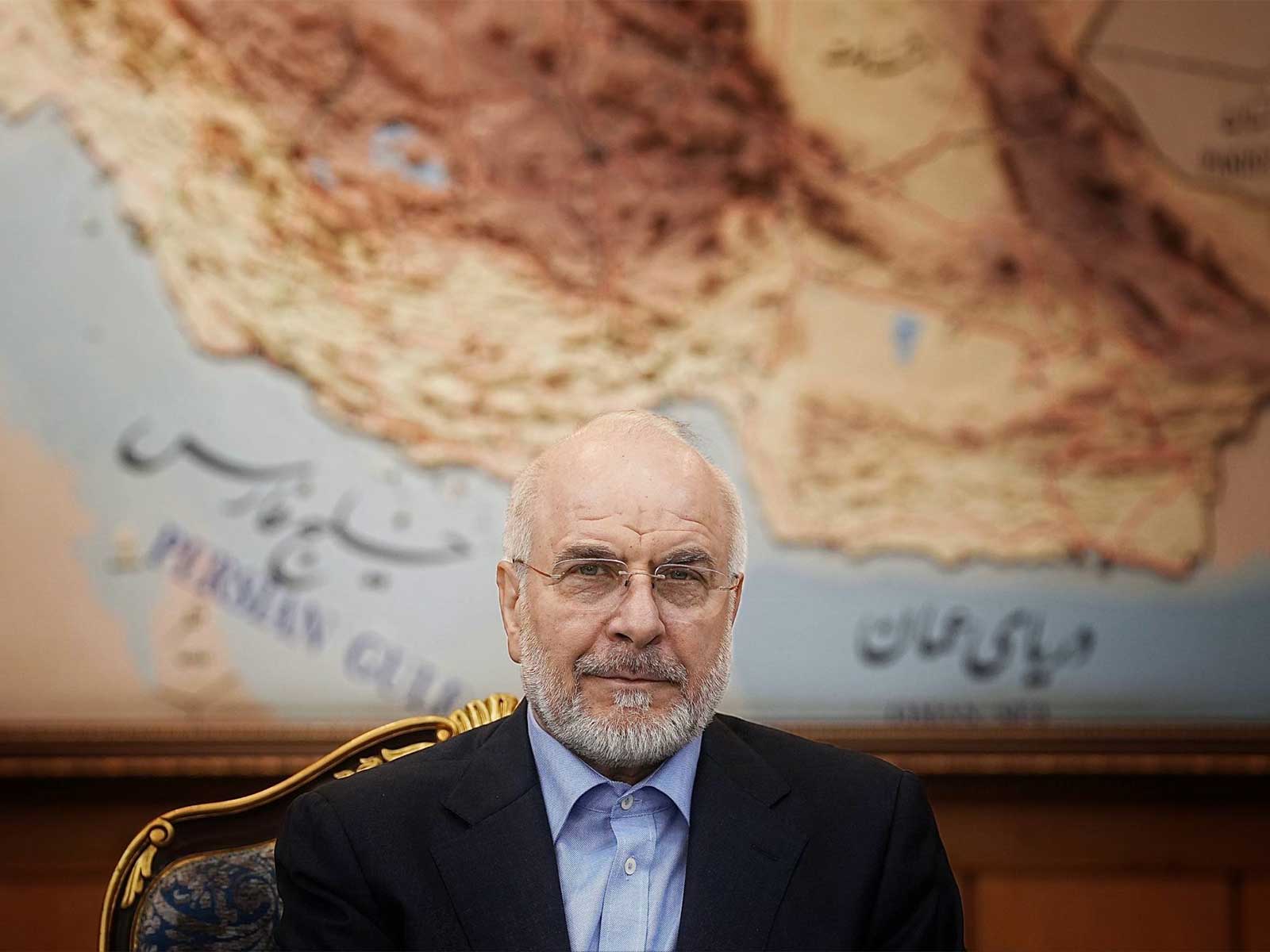 Iranian Parliament Speaker Mohammad Bagher Ghalibaf (Photo/X@mb_ghalibaf) Iranian Parliament Speaker Mohammad Bagher Ghalibaf (Photo/X@mb_ghalibaf)