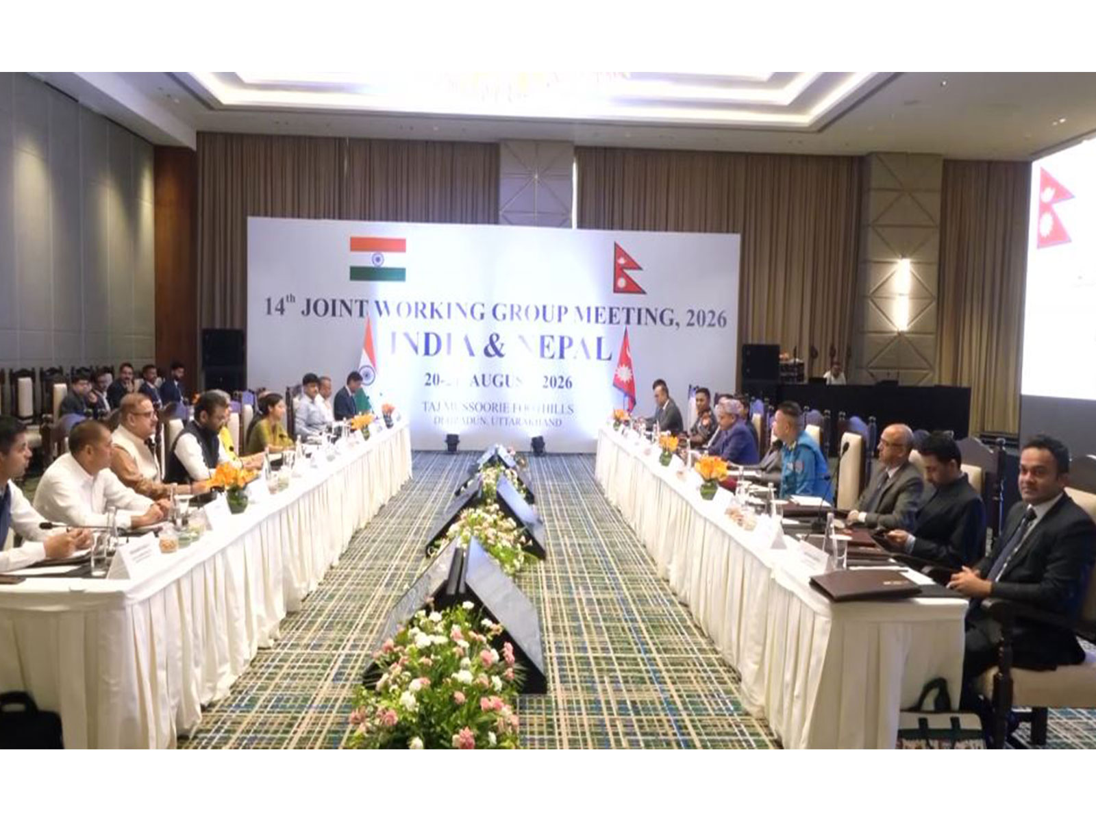A visual ofย India-Nepal Joint Working Group meeting (File Photo/ANI) A visual ofย India-Nepal Joint Working Group meeting (File Photo/ANI)