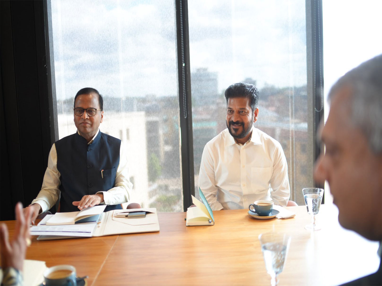 Telangana CM Revanth Reddy at Oxford University (Photo/Telangana CMO)