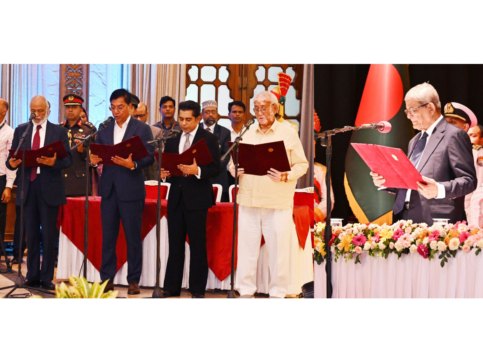Bangladesh cabinet expanded as four ministers, two state ministers take oath (Photos/ PMO Bangladesh)
