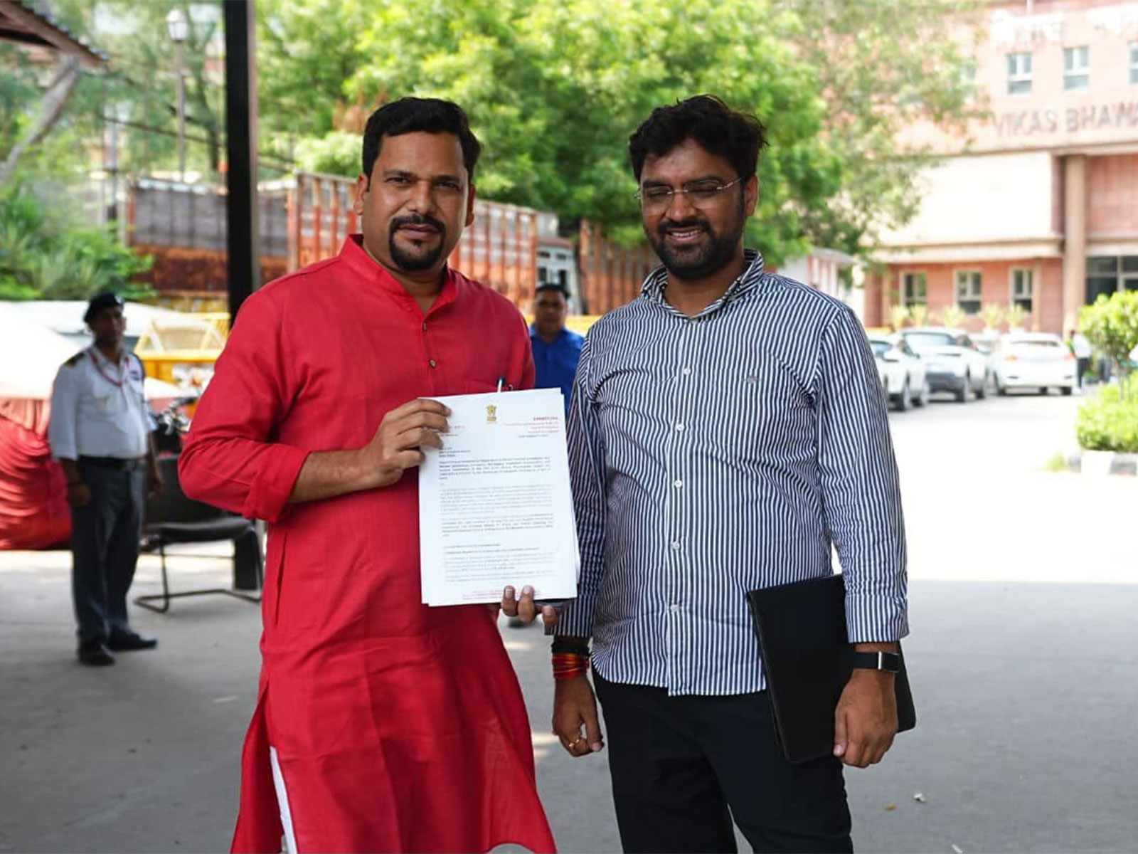 AAP MLA Sanjeev Jha files complaint with ACB in bicycle scam (Photo/@Sanjeev_aap/X) AAP MLA Sanjeev Jha files complaint with ACB in bicycle scam (Photo/@Sanjeev_aap/X)