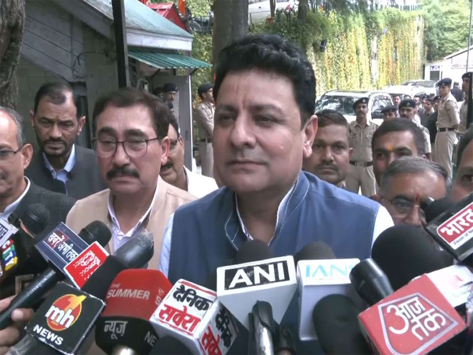BJP leader and Dharamshala MLA Sudhir Sharma (Photo/ANI) BJP leader and Dharamshala MLA Sudhir Sharma (Photo/ANI)
