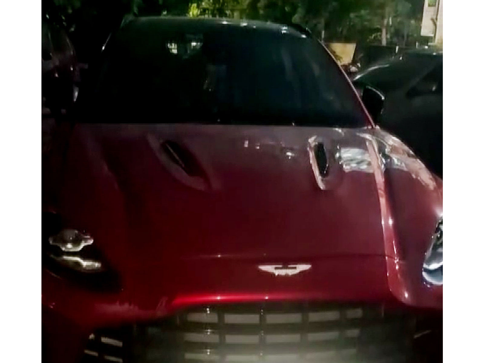 Aston Martin involved in fatal crash (Photo/Cyberabad Commissionerate/ANI Video Grab) Aston Martin involved in fatal crash (Photo/Cyberabad Commissionerate/ANI Video Grab)