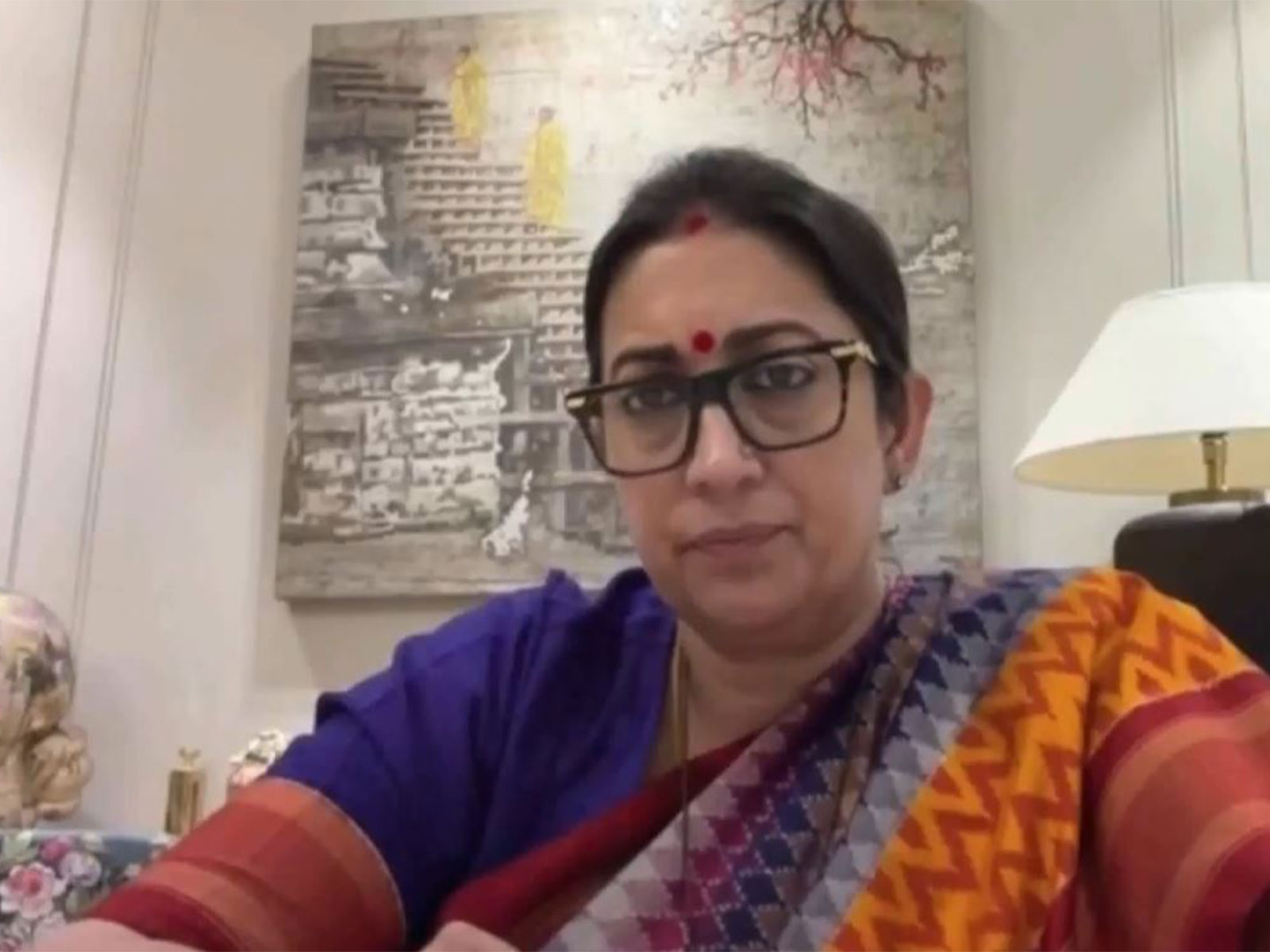 BJP National General Secretary Smriti Irani (Photo/ANI) BJP National General Secretary Smriti Irani (Photo/ANI)