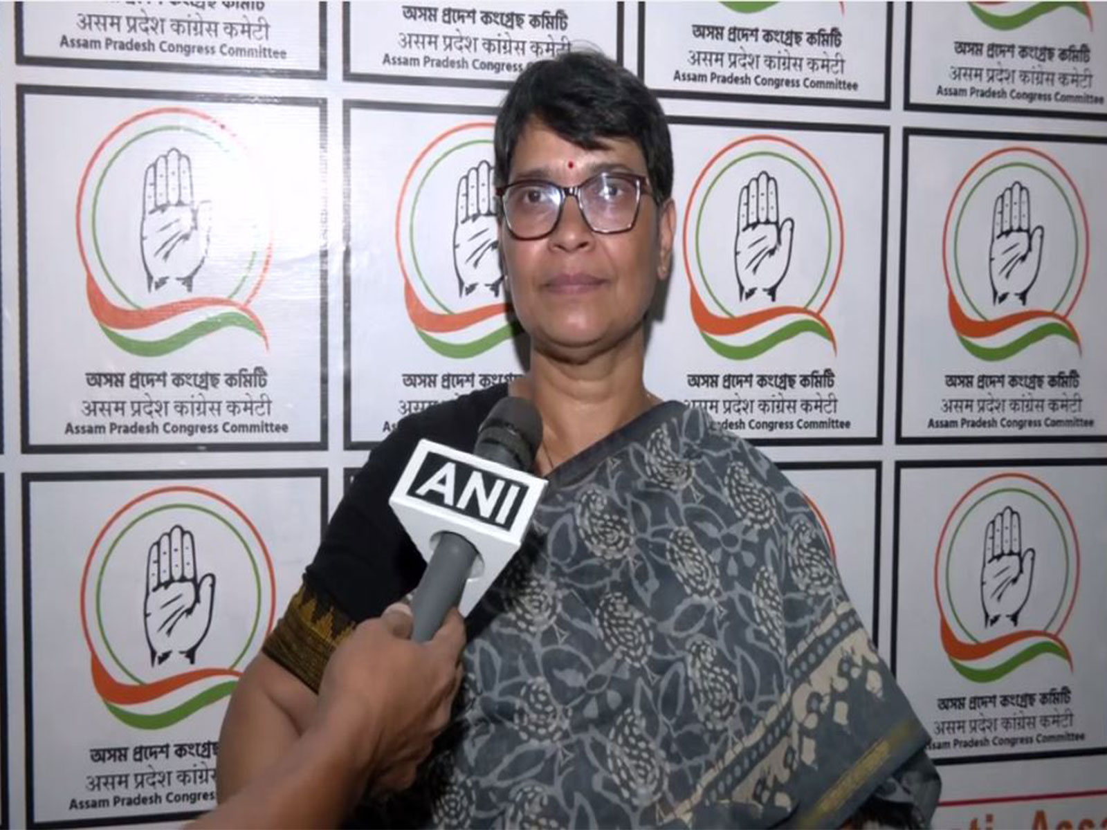Assam Mahila Congress President Mira Borthakur (Photo/ANI)
