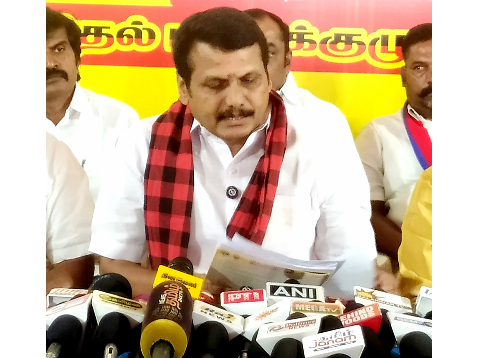 Former Tamil Nadu Minister Senthil BalajI Former Tamil Nadu Minister Senthil BalajI