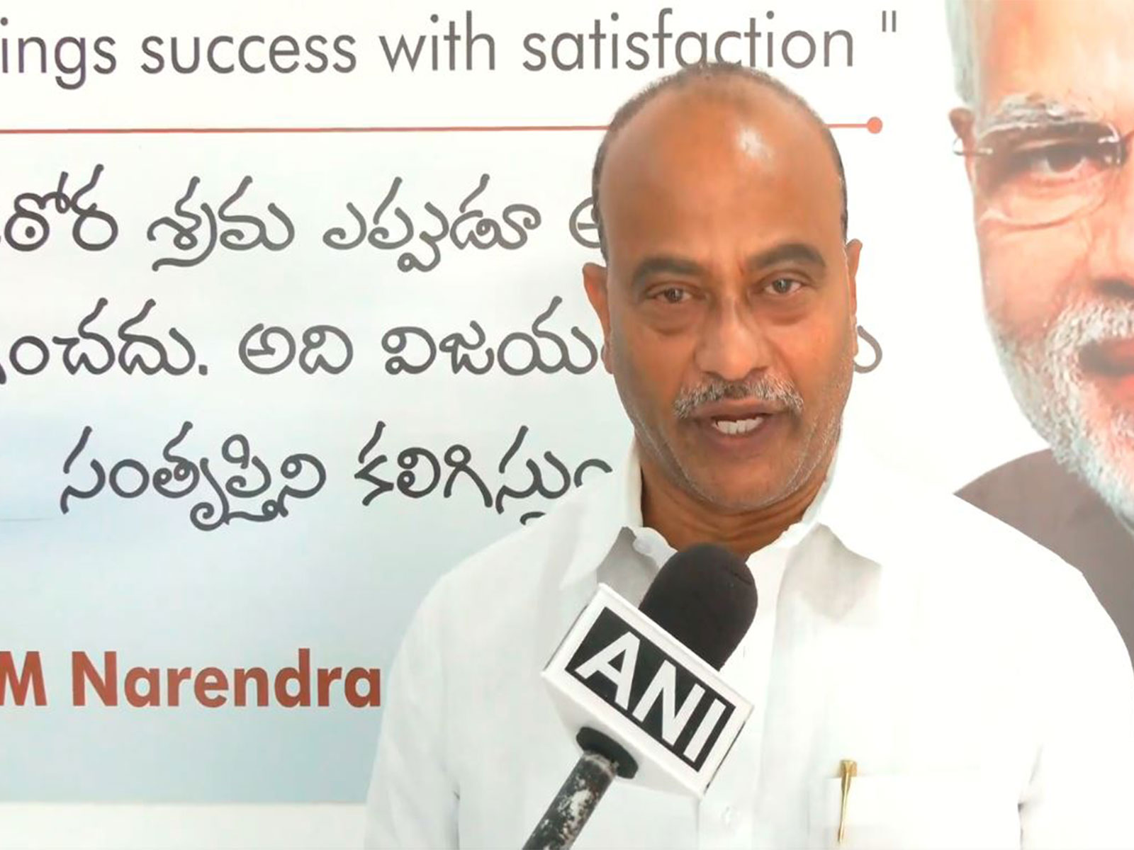 Andhra Pradesh BJP spokesperson Shaik Baji (Photo/ANI) Andhra Pradesh BJP spokesperson Shaik Baji (Photo/ANI)