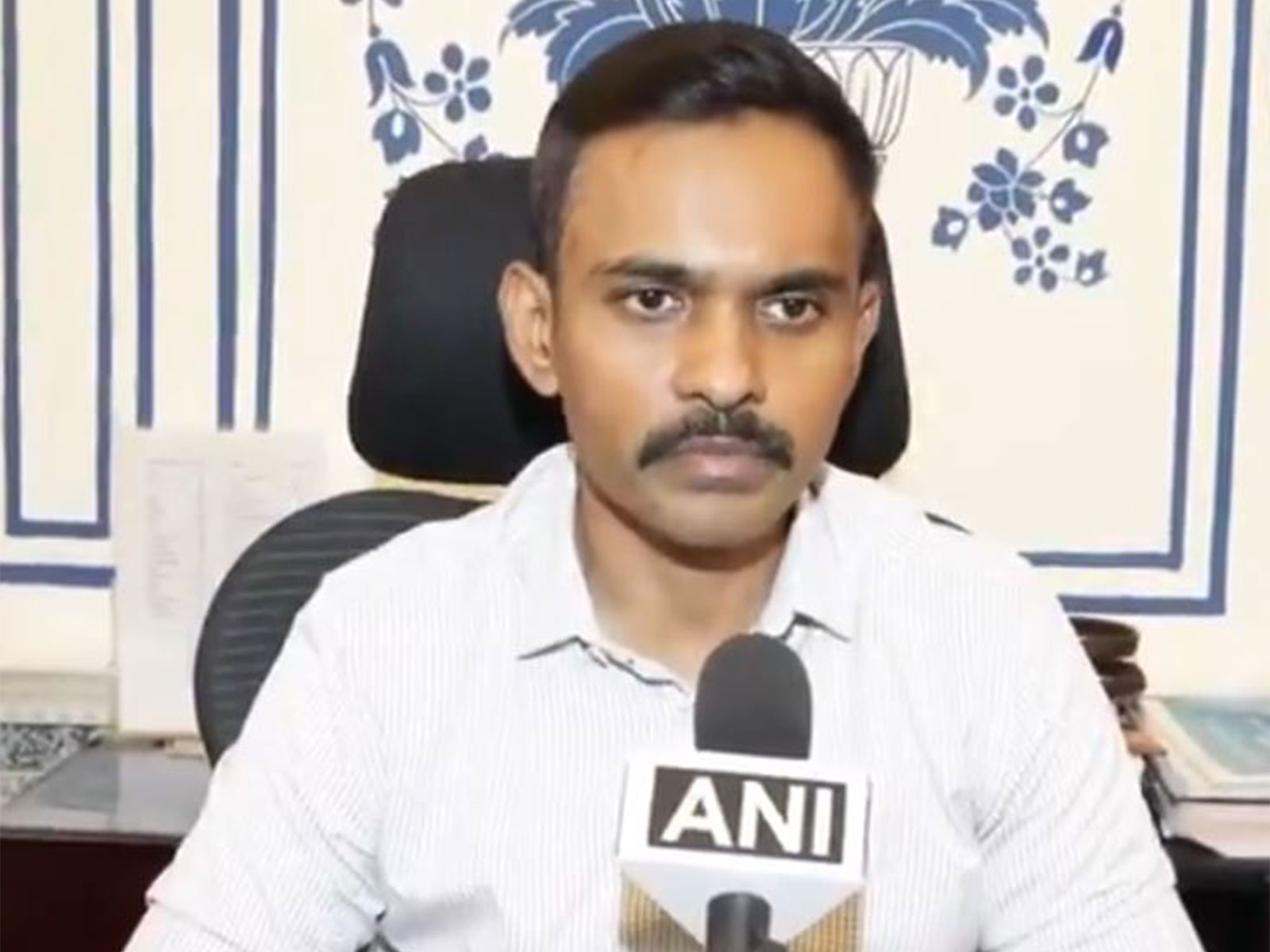 Rajarshi Raj Verma, DCP South, Jaipur (Photo/ANI) Rajarshi Raj Verma, DCP South, Jaipur (Photo/ANI)