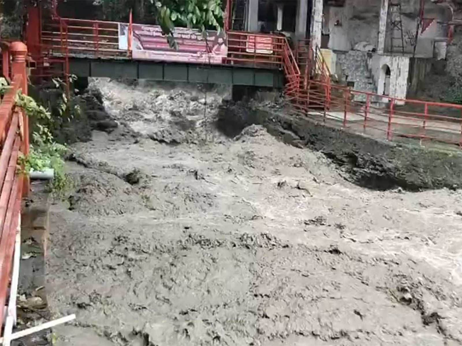 Tamasa River in spate after heavy rainfall (Photo/ANI) Tamasa River in spate after heavy rainfall (Photo/ANI)