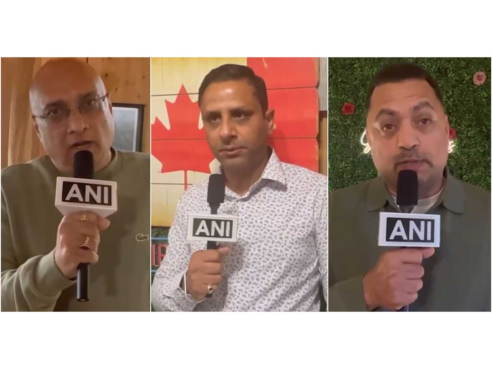 Canadian Hindus condemn violence at Nanksar Gurdwara (Photos/ANI) Canadian Hindus condemn violence at Nanksar Gurdwara (Photos/ANI)