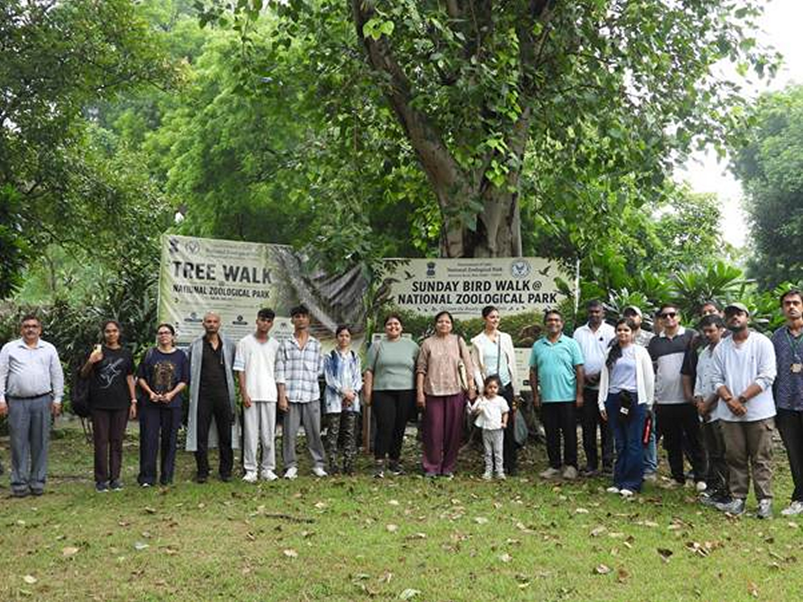 Second edition of ‘Tree Walk' at Narional Zoological Park (Photo/PIB)