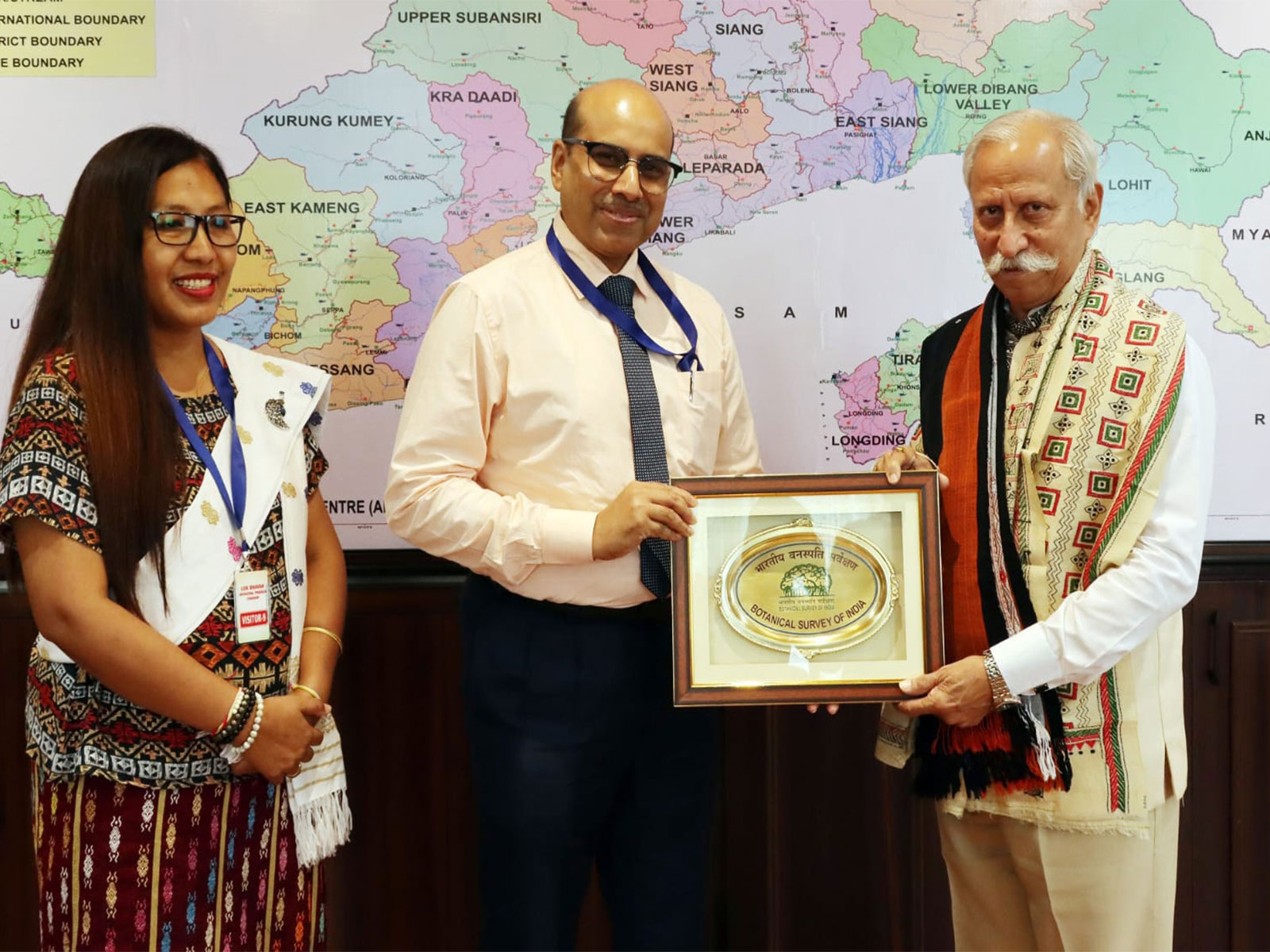 Botanical Survey of India Director Calls on Arunachal Pradesh Governor Lt Gen KT Parnaik (Retd) (Photo/BSI) Botanical Survey of India Director Calls on Arunachal Pradesh Governor Lt Gen KT Parnaik (Retd) (Photo/BSI)