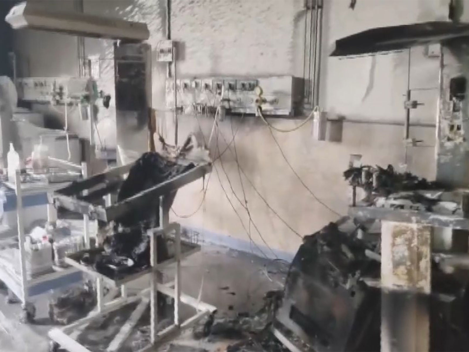 Fire broke out in the NICU of the District Women’s Hospital (Photo/ANI)