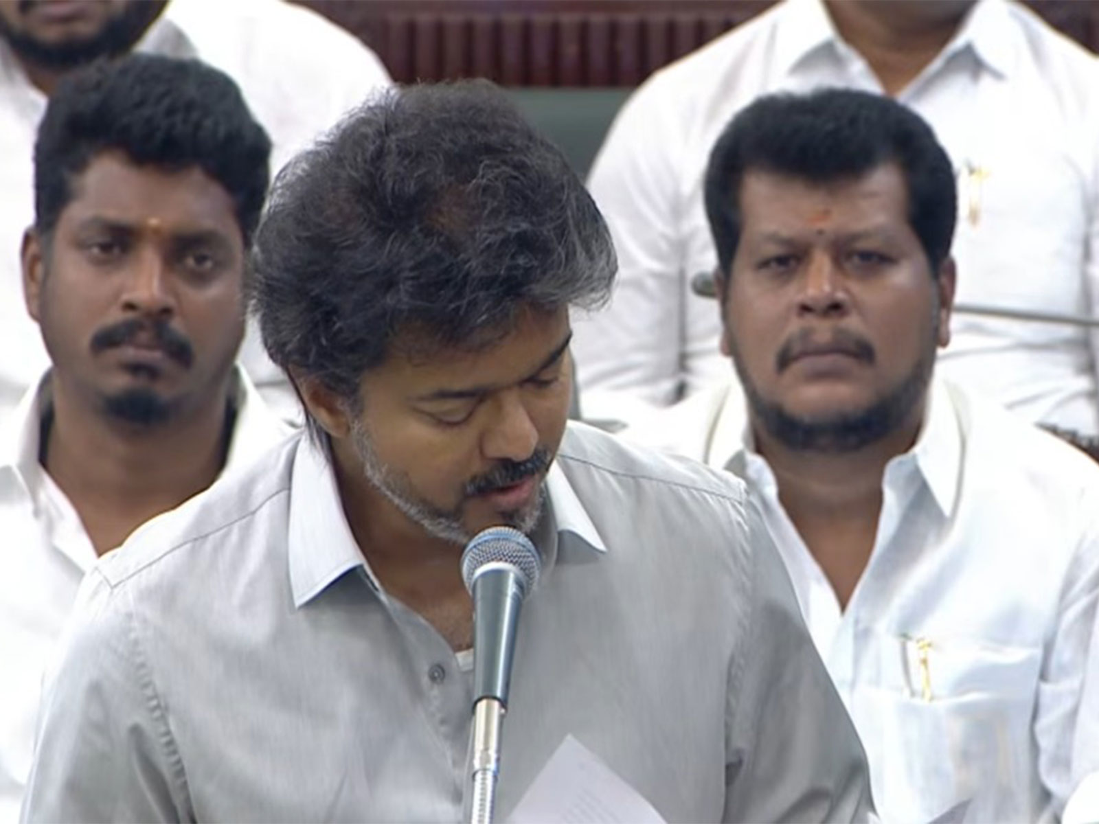 Tamil Nadu CM C Joseph Vijay (Photo/ANI)
