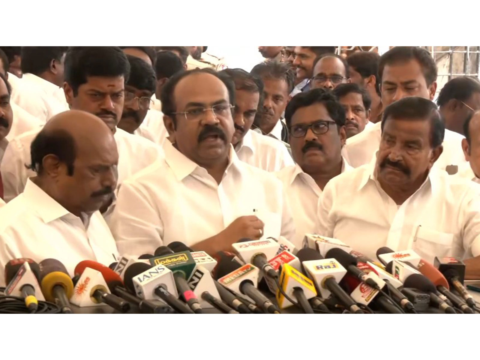 Former Tamil Nadu minister and DMK MLA Thangam Thennarasu  (Photo:ANI)