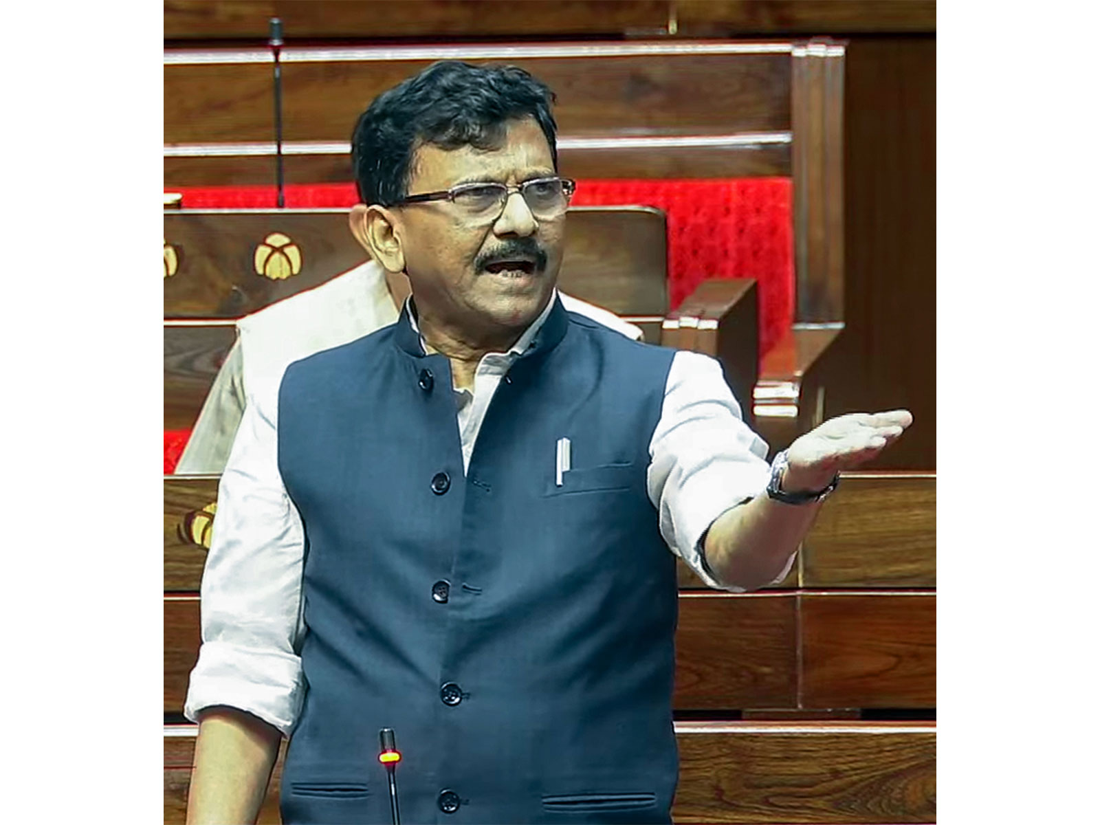 Shiv Sena (UBT) leader Sanjay Raut (Photo/ ANI)