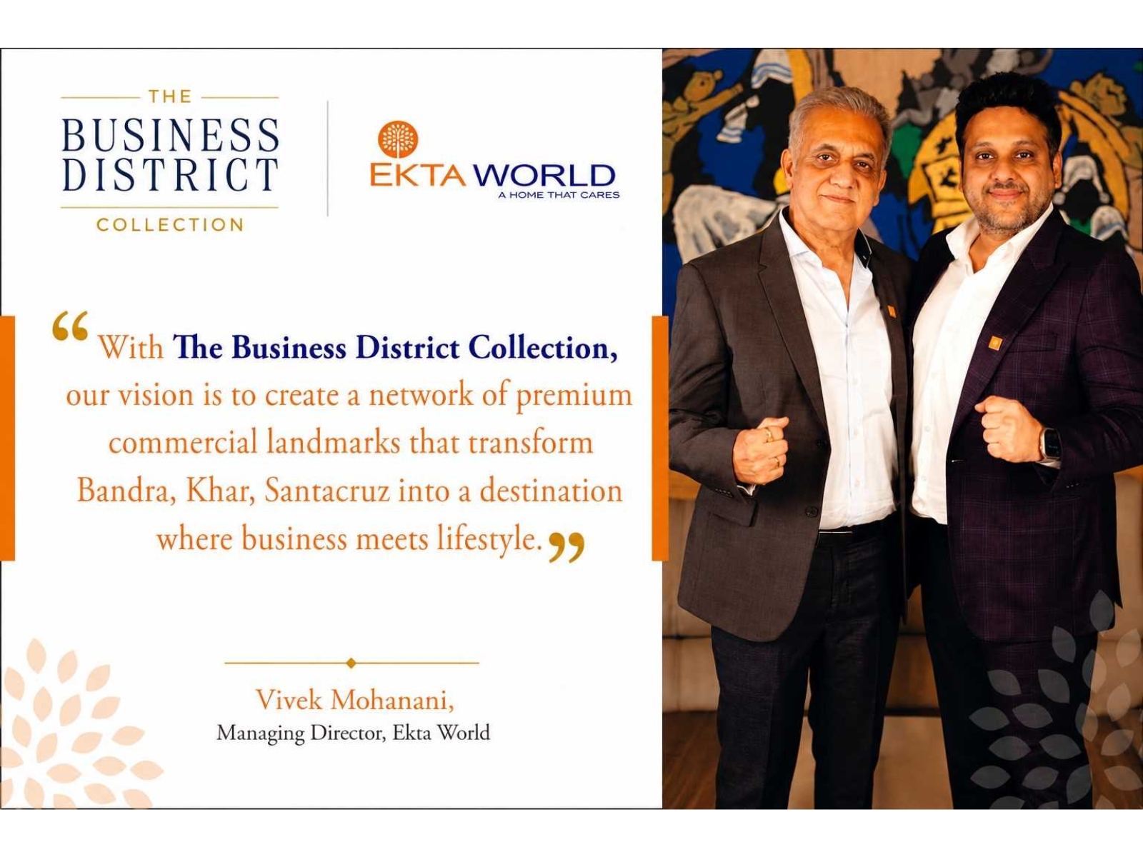 Ekta World Launches ‘The Business District Collection’ with Six Premium Commercial Projects Across Bandra, Khar and Santacruz West