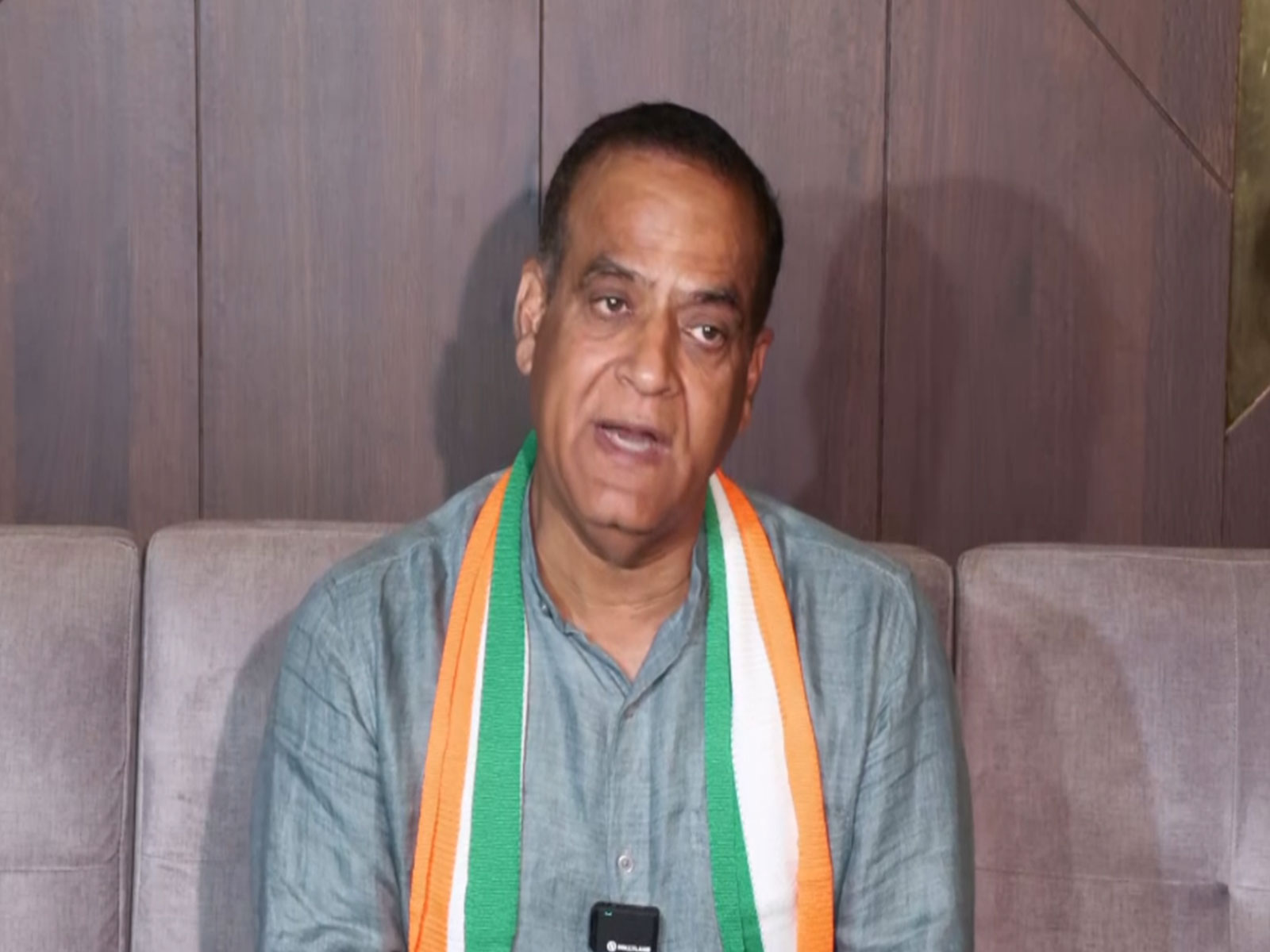 Jaipur District Congress President Sunil Sharma (Photo/ANI)