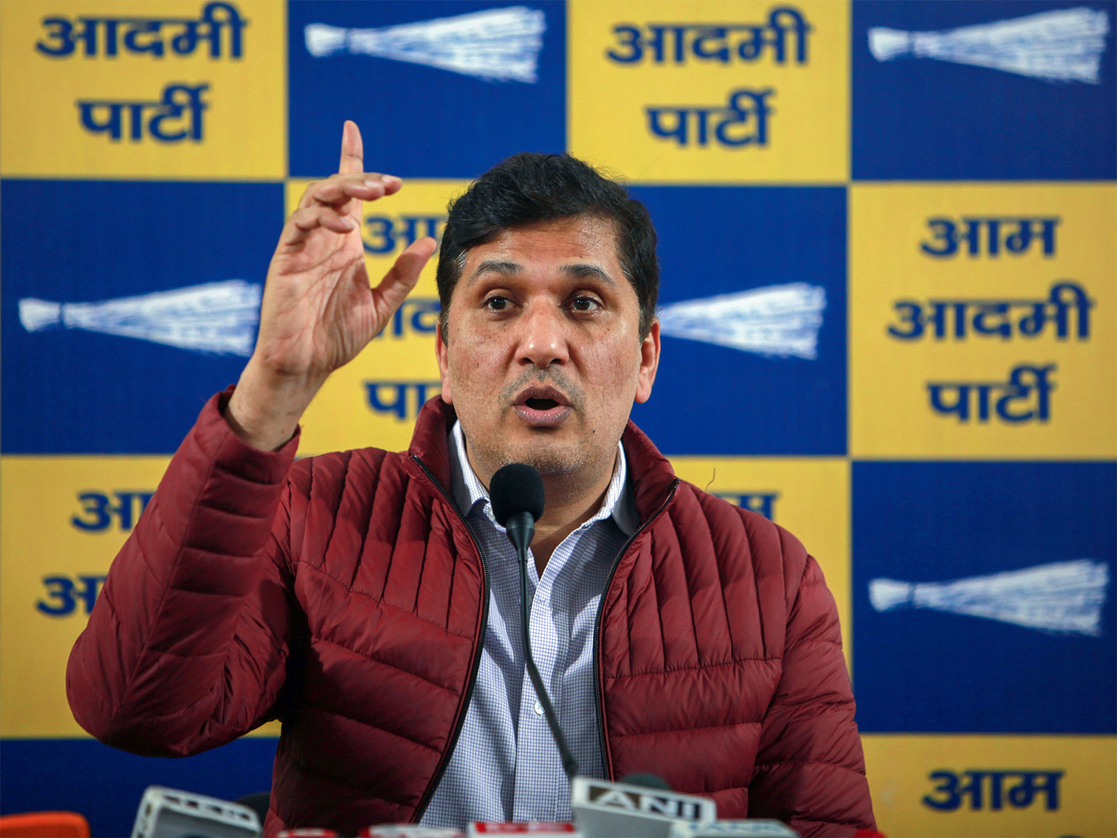 AAP Delhi president Saurabh Bhardwaj (File Photo/ANI) AAP Delhi president Saurabh Bhardwaj (File Photo/ANI)