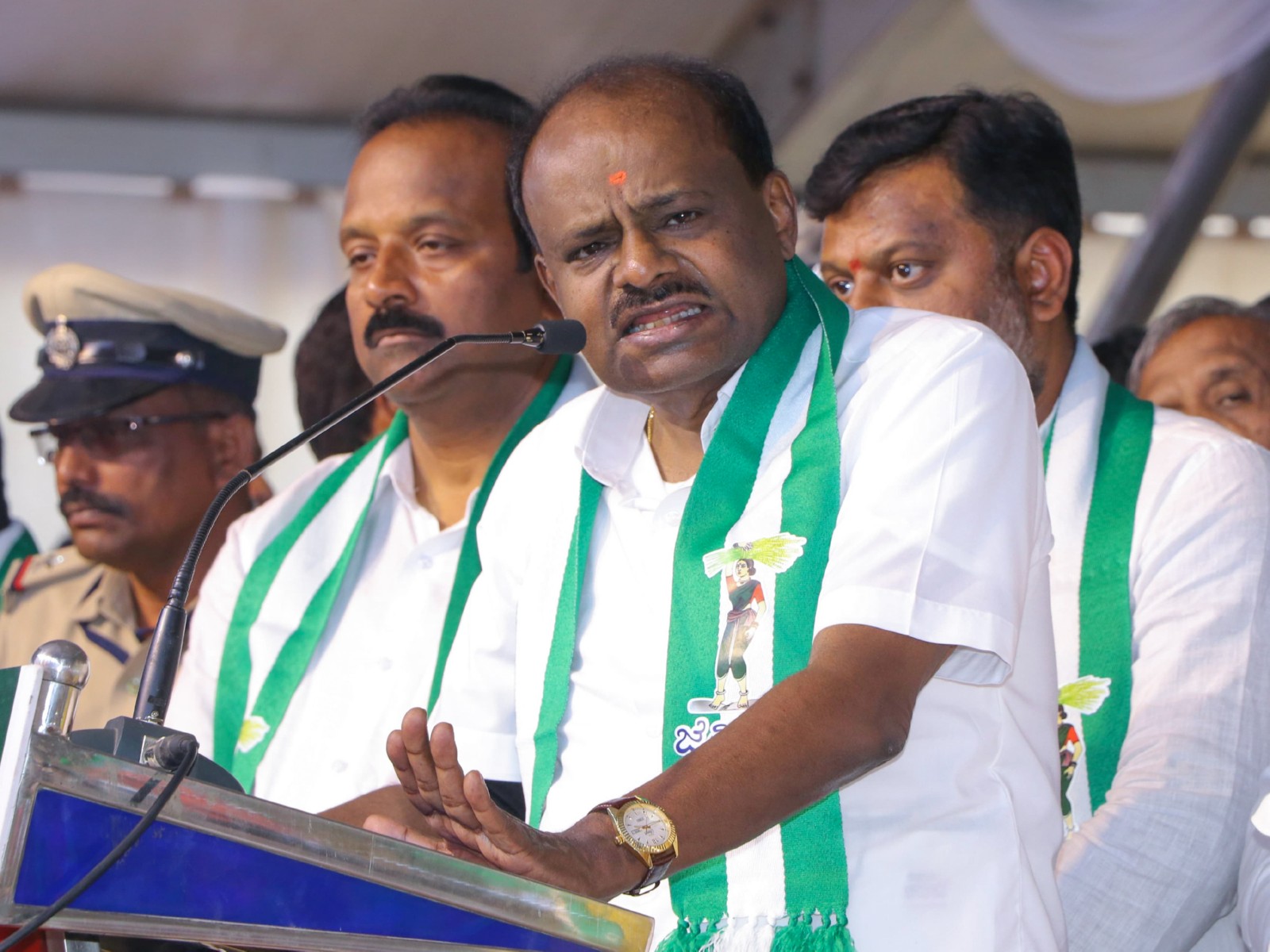 Union Minister H.D. Kumaraswamy (File photo/ANI)