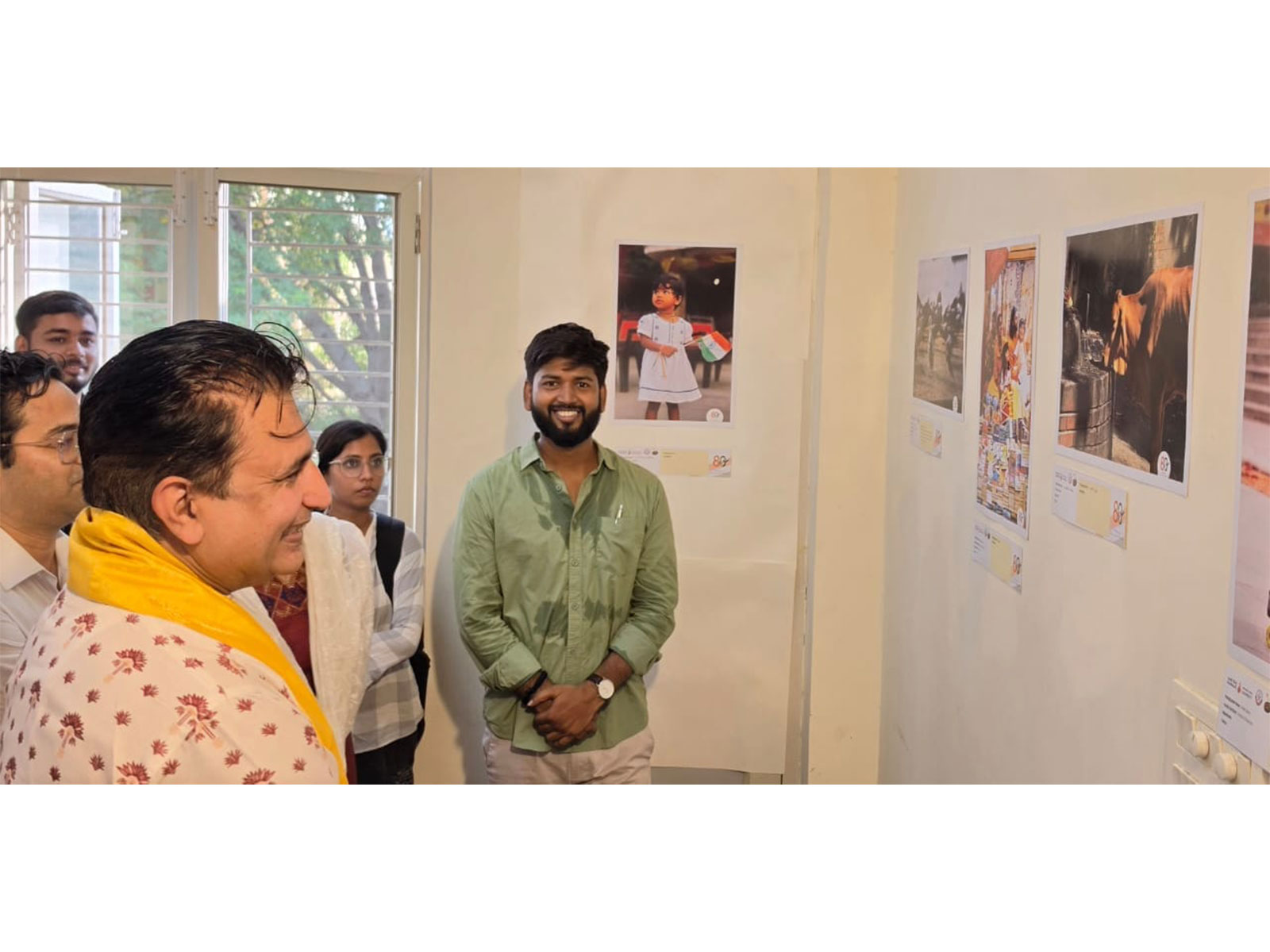 'Joy of Freedom' exhibition (Photo/ PRO BHU) 