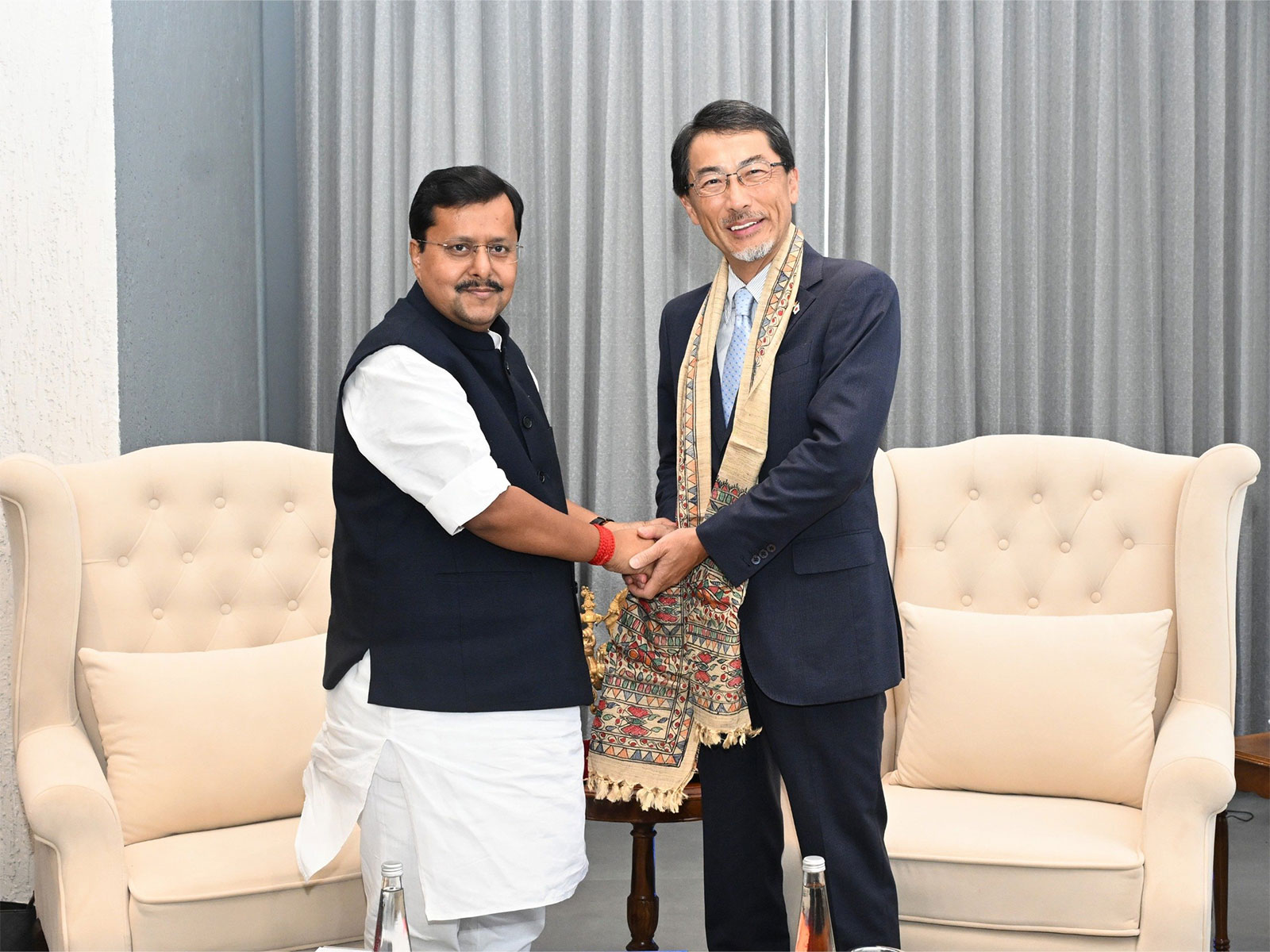 BJP National President Nitin Nabin Japanese Ambassador to India, Ono Keiichi (Photo/X@NitinNabin)