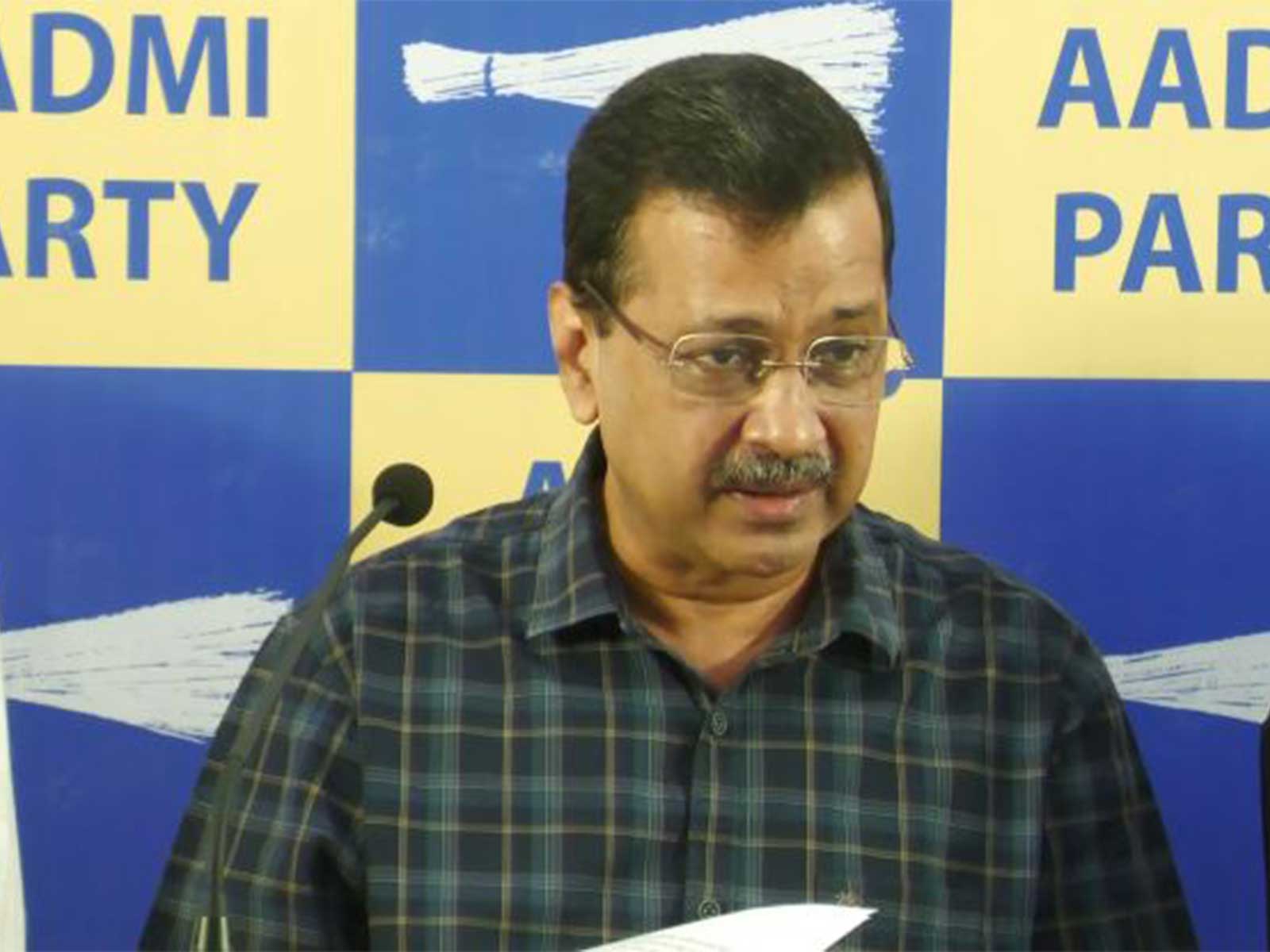 Aam Aadmi Party (AAP) National Convenor Arvind Kejriwal (Photo/ANI)