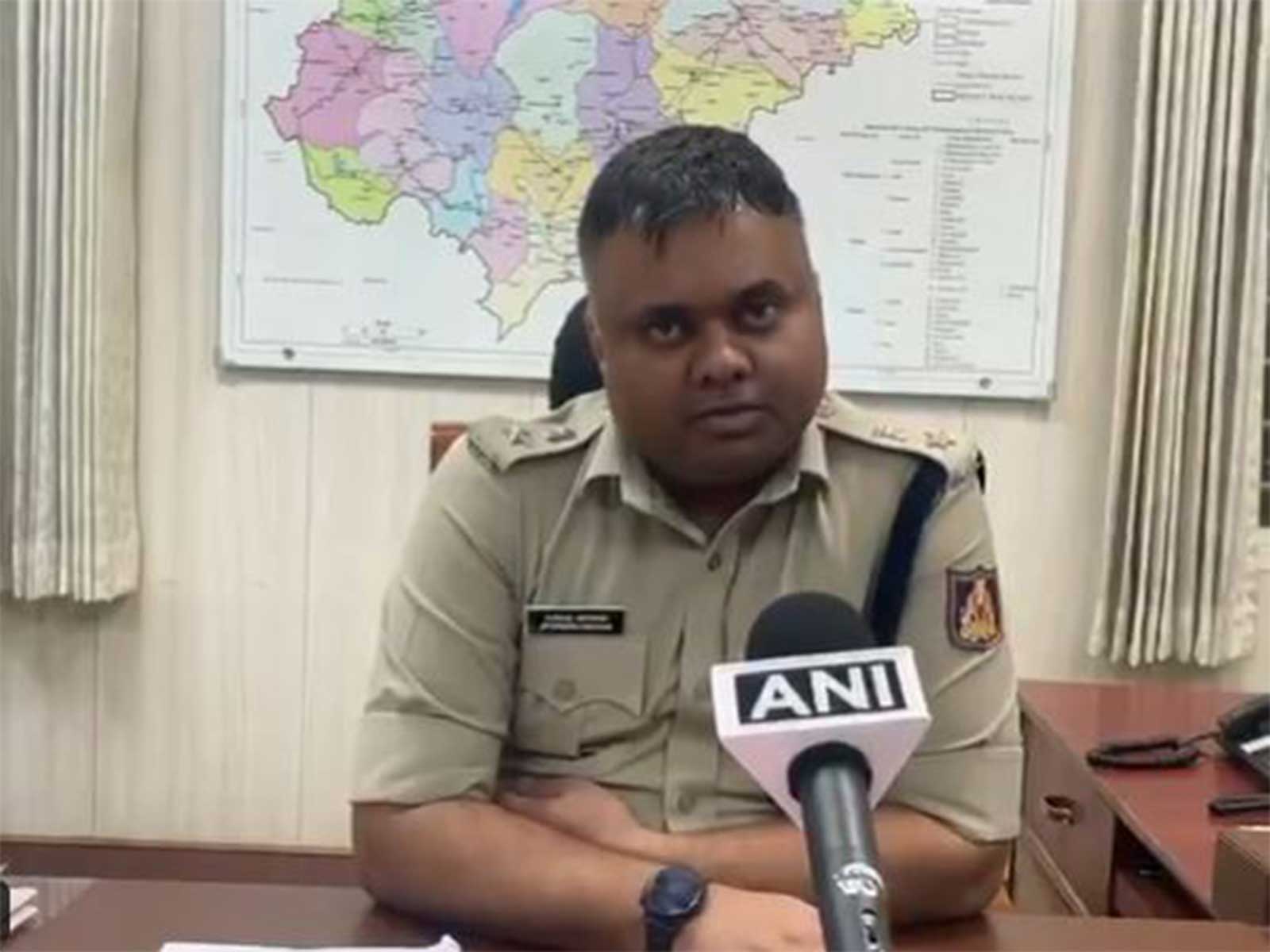 Superintendent of Police Chikkamagaluru, Jitendra Kumar Dayama (Photo/ANI) Superintendent of Police Chikkamagaluru, Jitendra Kumar Dayama (Photo/ANI)