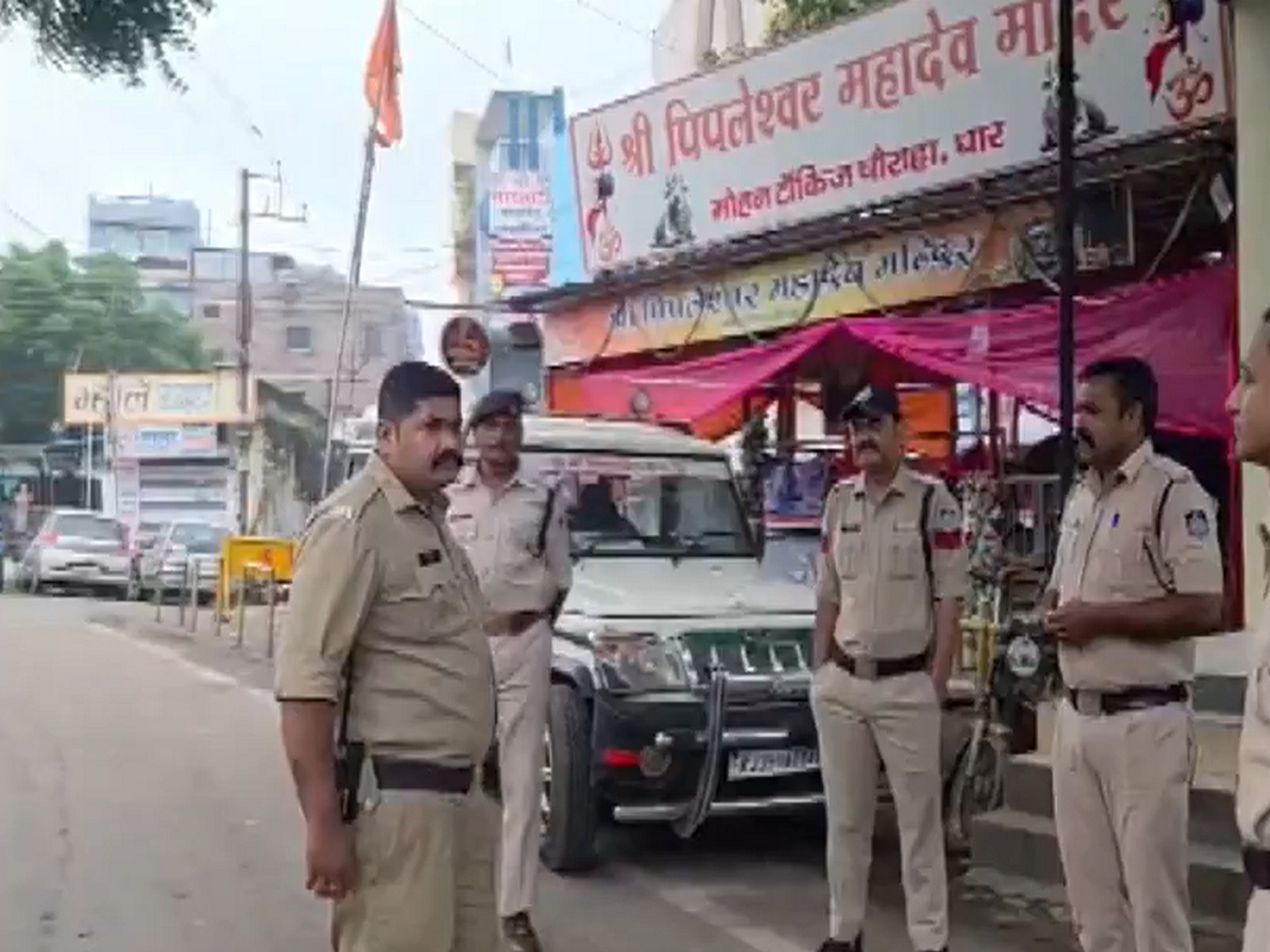 Visuals of the shutdown observed in Dhar over the Bhojshala issue (Photo/ANI) Visuals of the shutdown observed in Dhar over the Bhojshala issue (Photo/ANI)