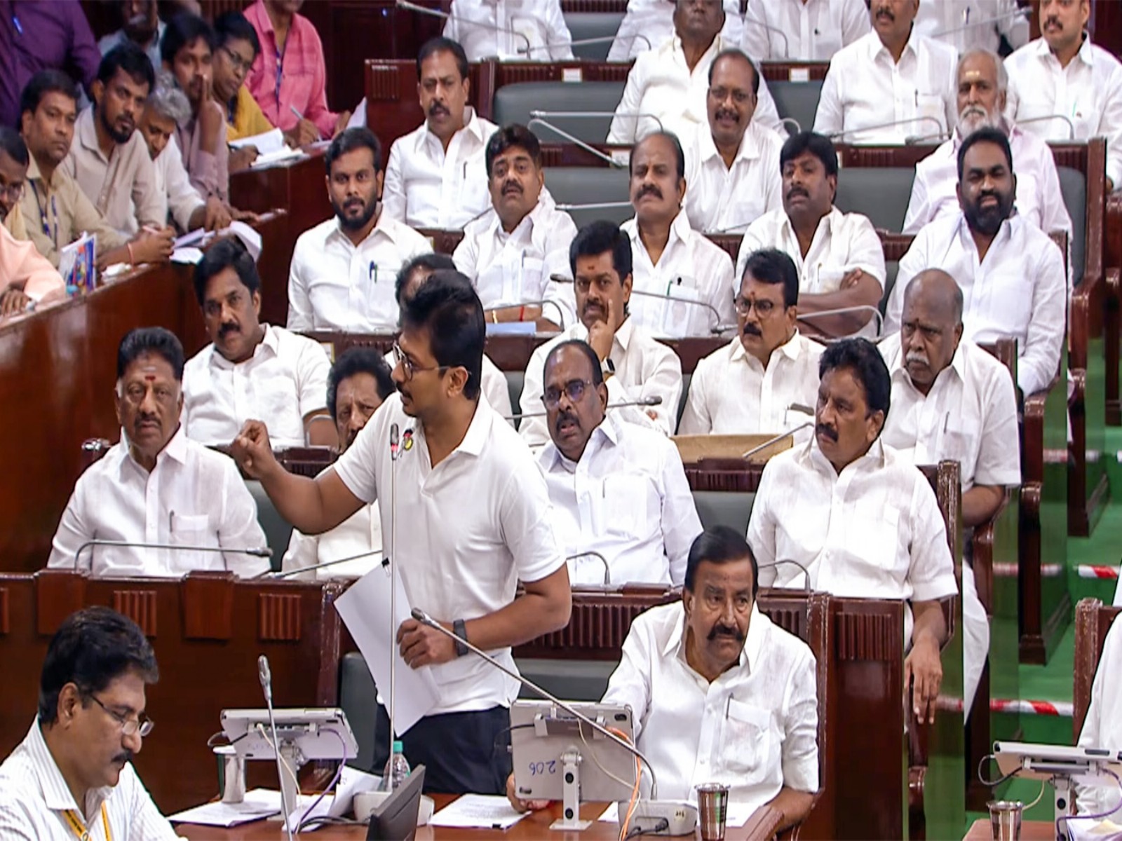 Leader of Opposition Udhayanidhi Stalin (File PhotoANI)