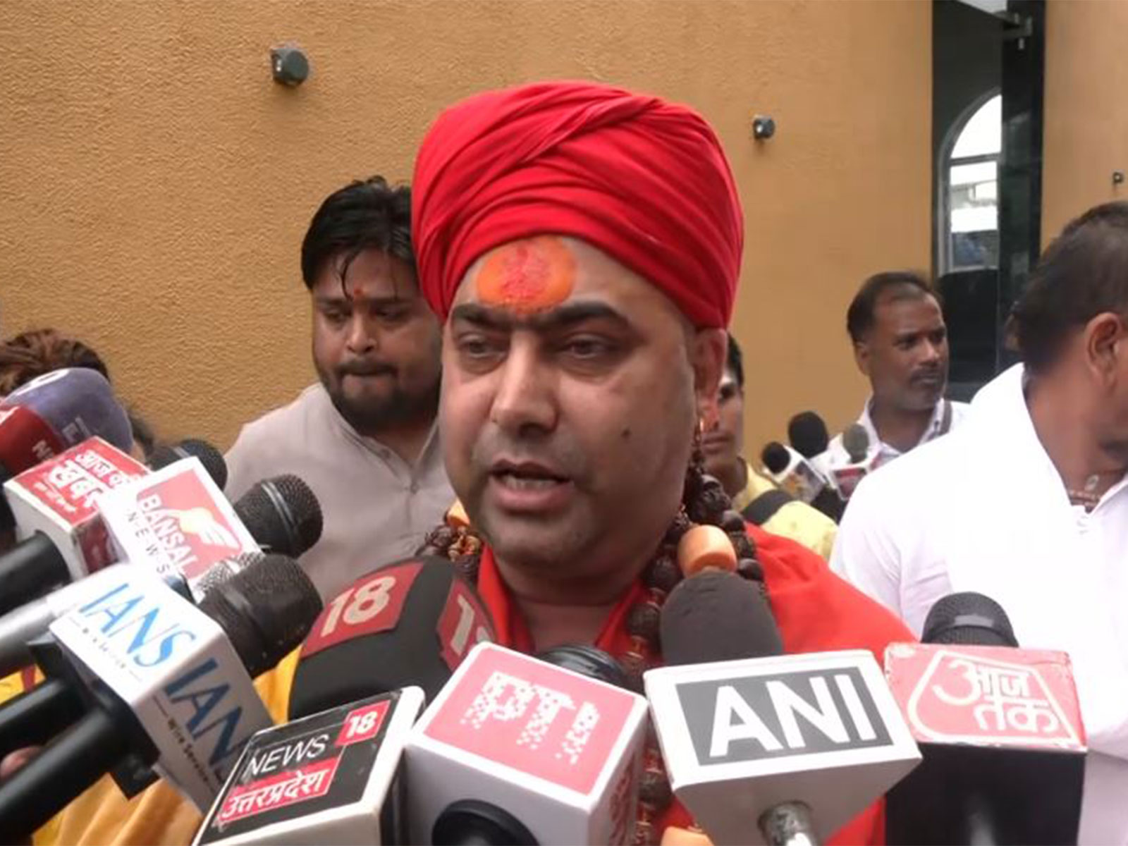 Mahamandaleshwar Prakashanand Giri (Photo/ANI)
