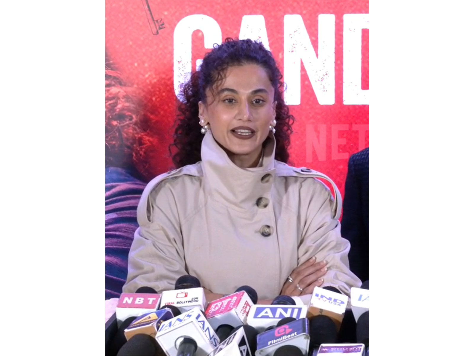 Actor Taapsee Pannu (Image source: ANII)