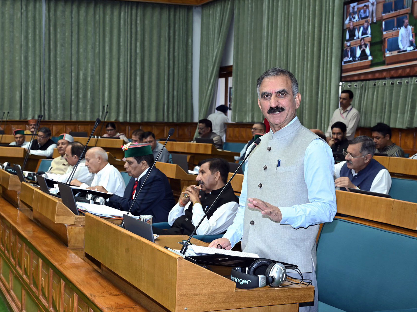 Himachal Pradesh CM Sukhvinder Singh Sukhu (Photo/ANI)
