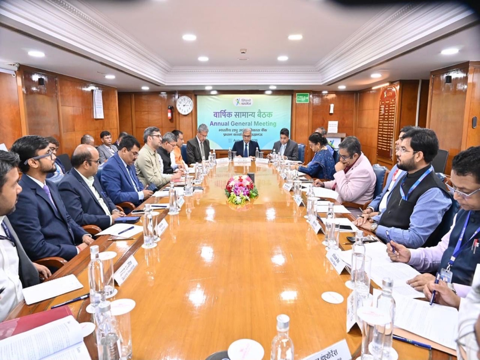 Chairman and Managing Director Manoj Mittal at the 28th Annual General Meeting of SIDBI (Photo/@sidbiofficial) Chairman and Managing Director Manoj Mittal at the 28th Annual General Meeting of SIDBI (Photo/@sidbiofficial)