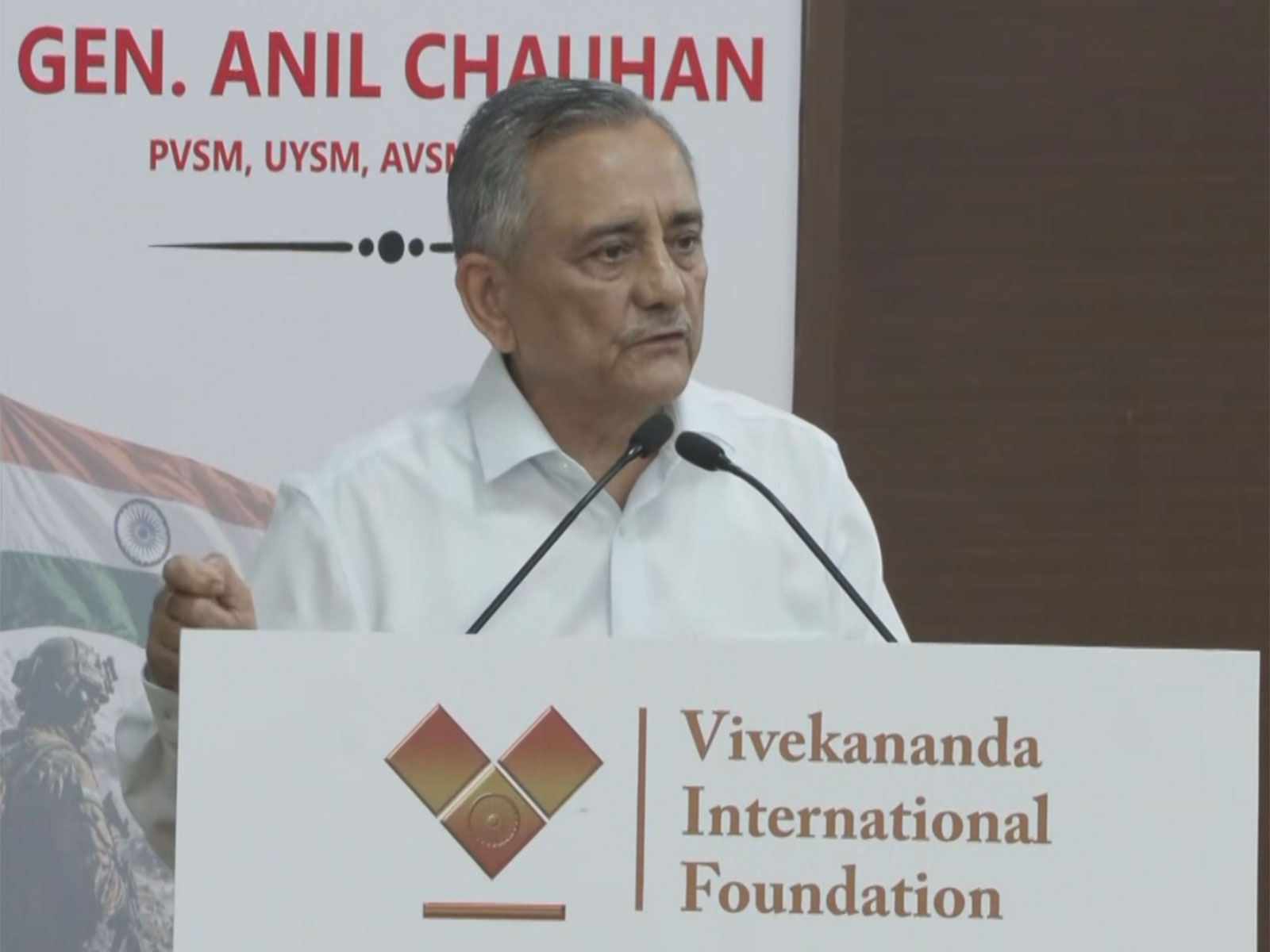 Former CDS General Anil Chauhan (Photo/ANI)