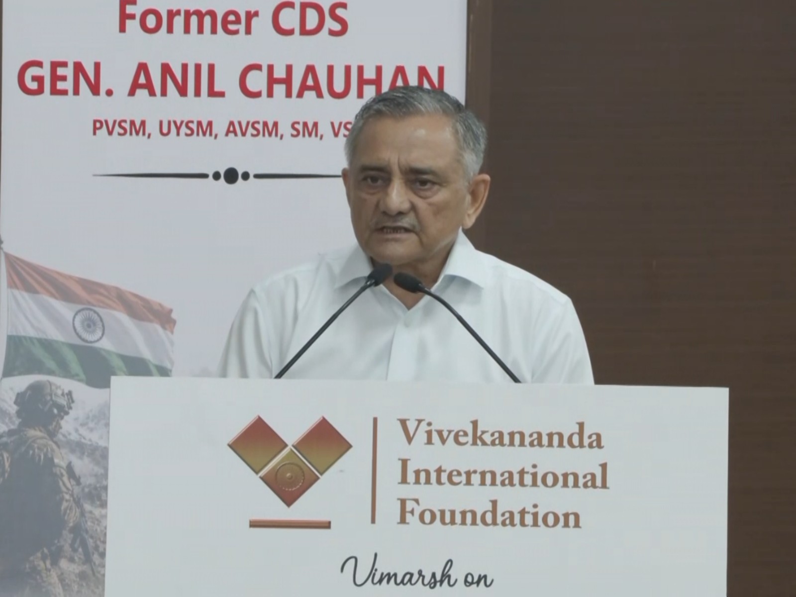 Former CDS General Anil Chauhan (Photo/ANI)