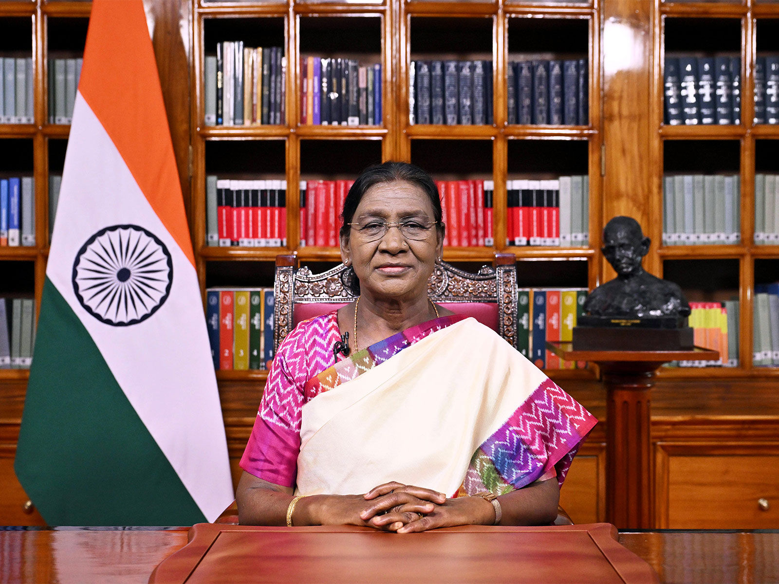 President Droupadi Murmu (File Photo/ANI)